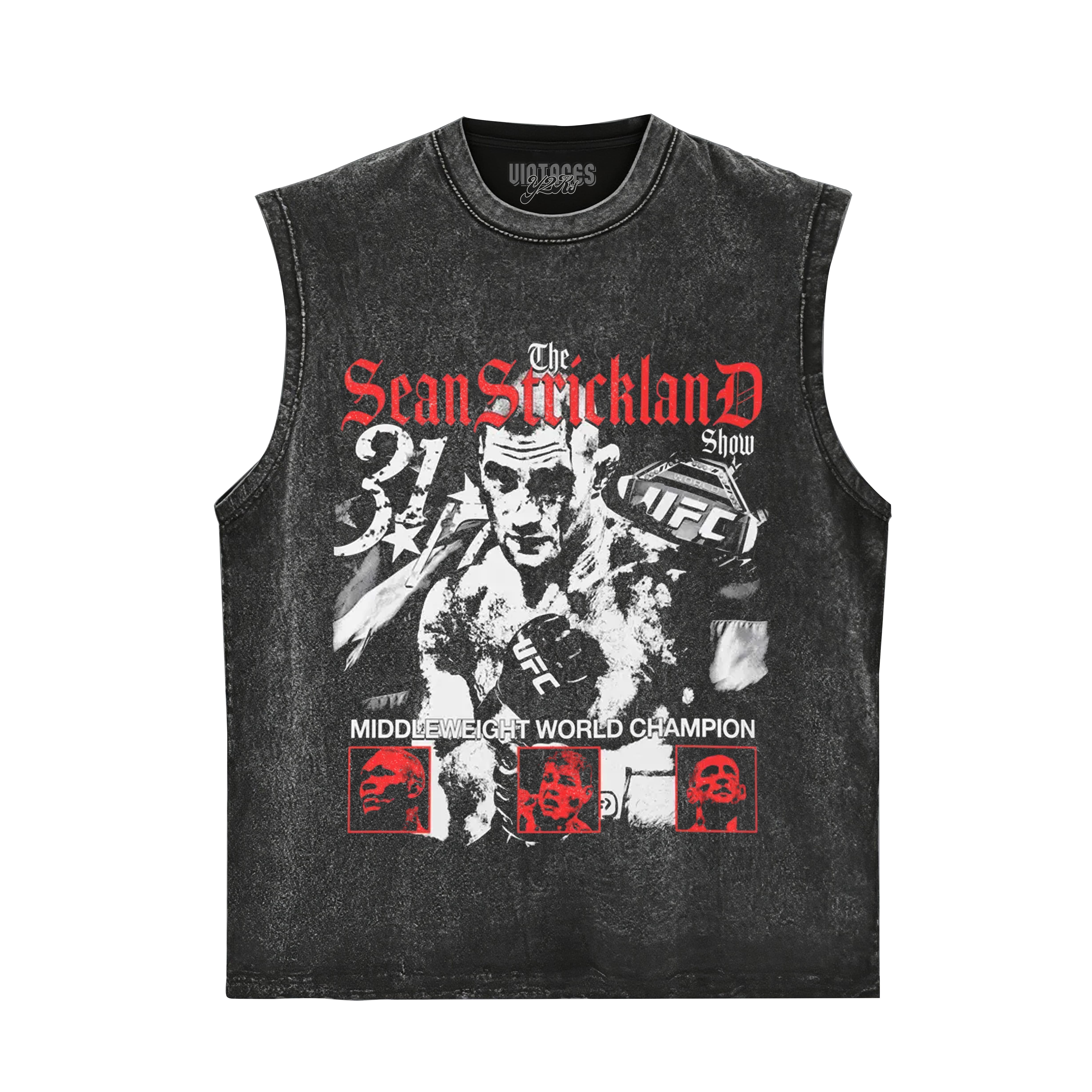 SEAN STRICKLAND FIGHTER TANK TOP & TEE & LONG SLEEVE & LAYERED LS & HOODIE