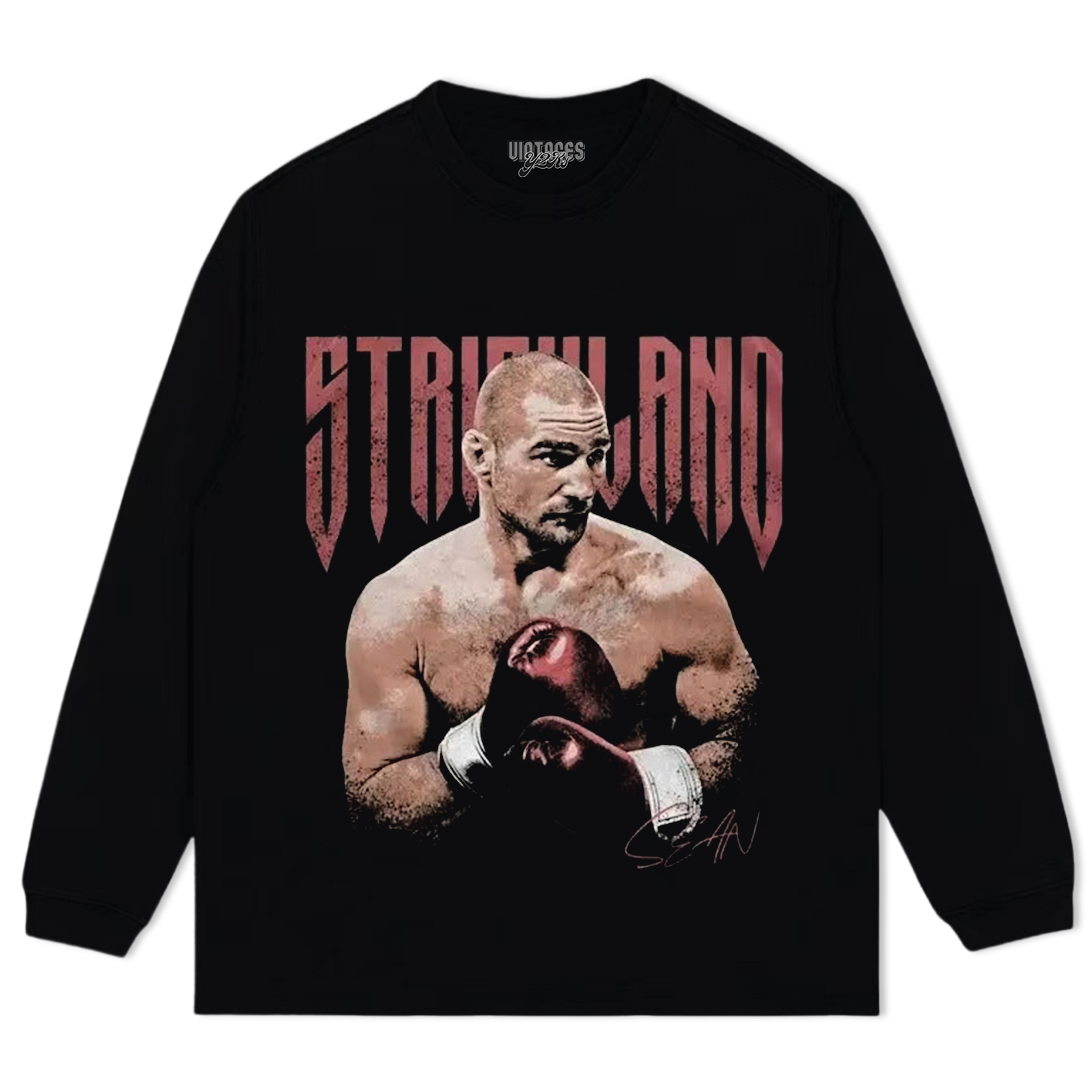 SEAN STRICKLAND FIGHTER V2 TANK TOP & TEE & LONG SLEEVE & LAYERED LS & HOODIE