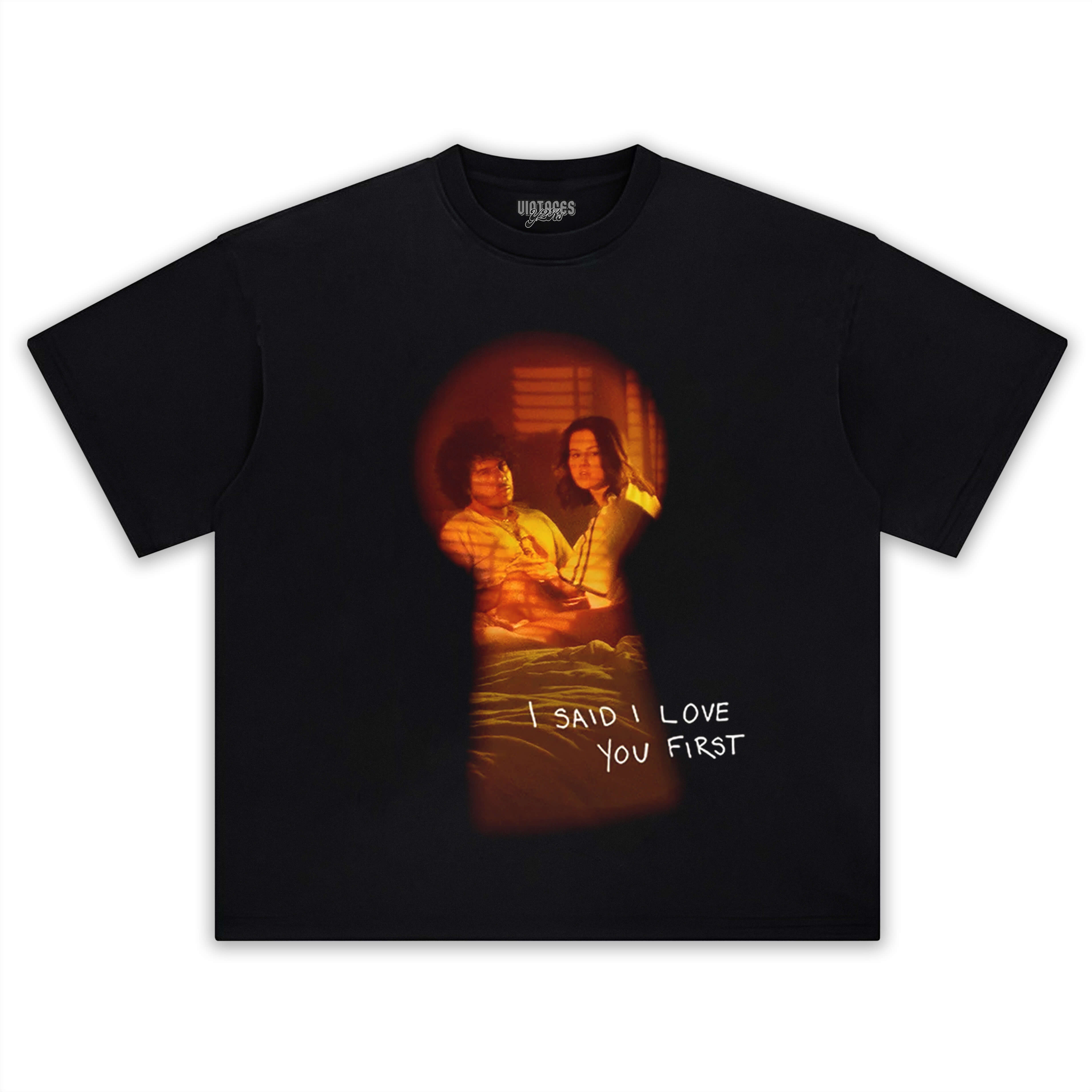 SELENA GOMEZ & I SAID L LOVE YOU FIRST TEE