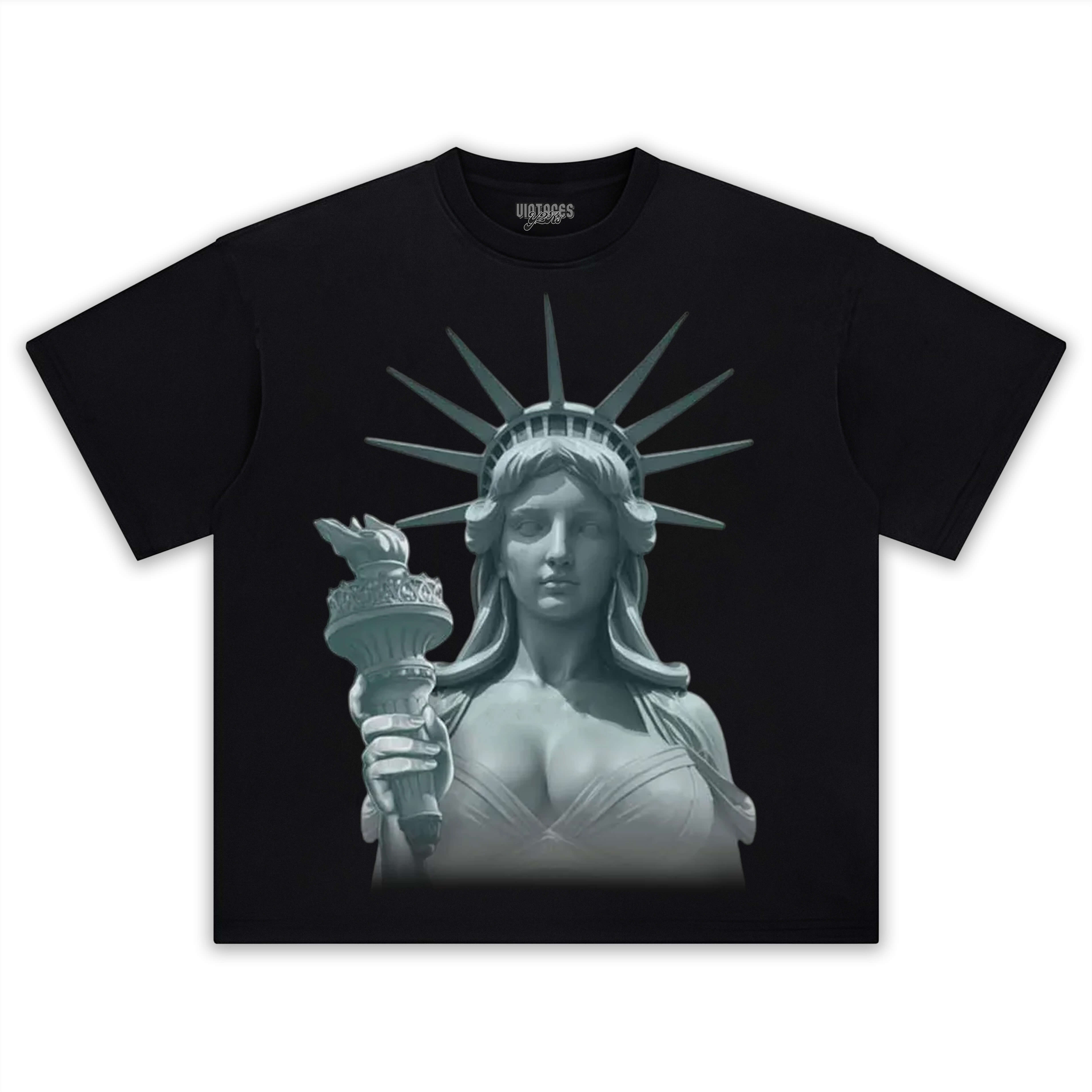 SEXY STATUE OF LIBERTY TEE