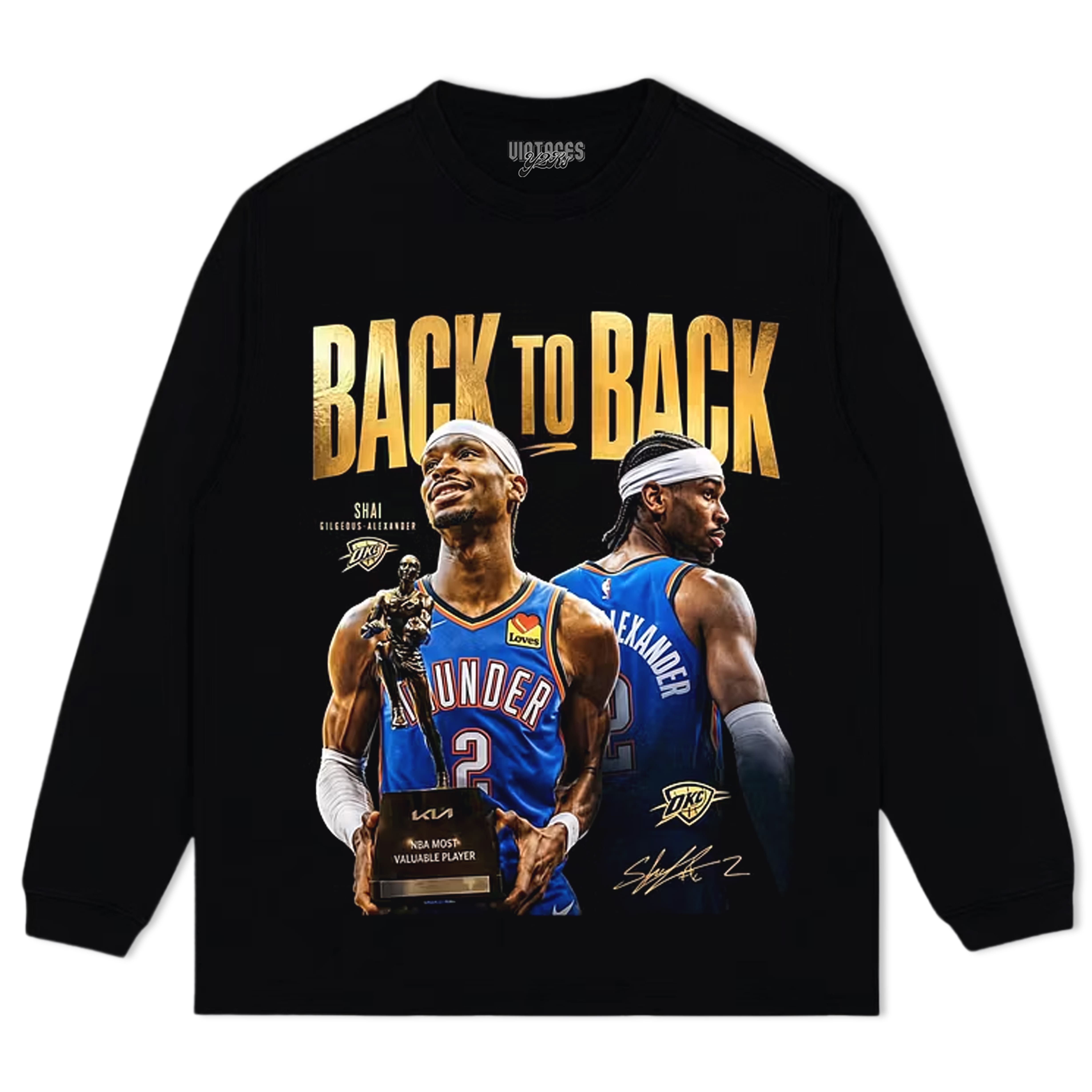 SGA BACK TO BACK MVP TANK TOP & TEE & LONG SLEEVE & LAYERED LS & HOODIE