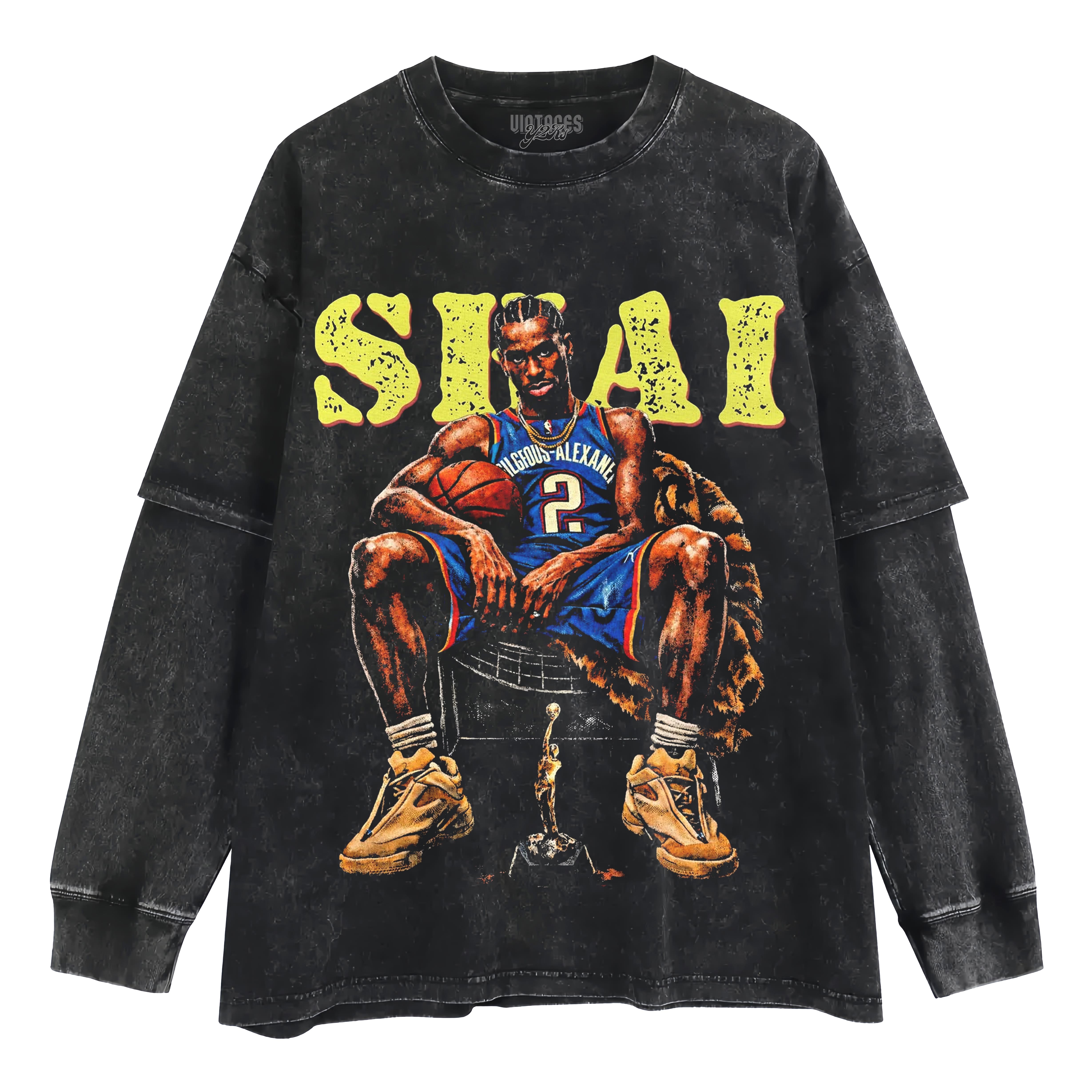 SHAI GILGEOUS-ALEXANDER 2026 VINTAGE V3 TANK TOP & TEE & LONG SLEEVE & LAYERED LS & HOODIE