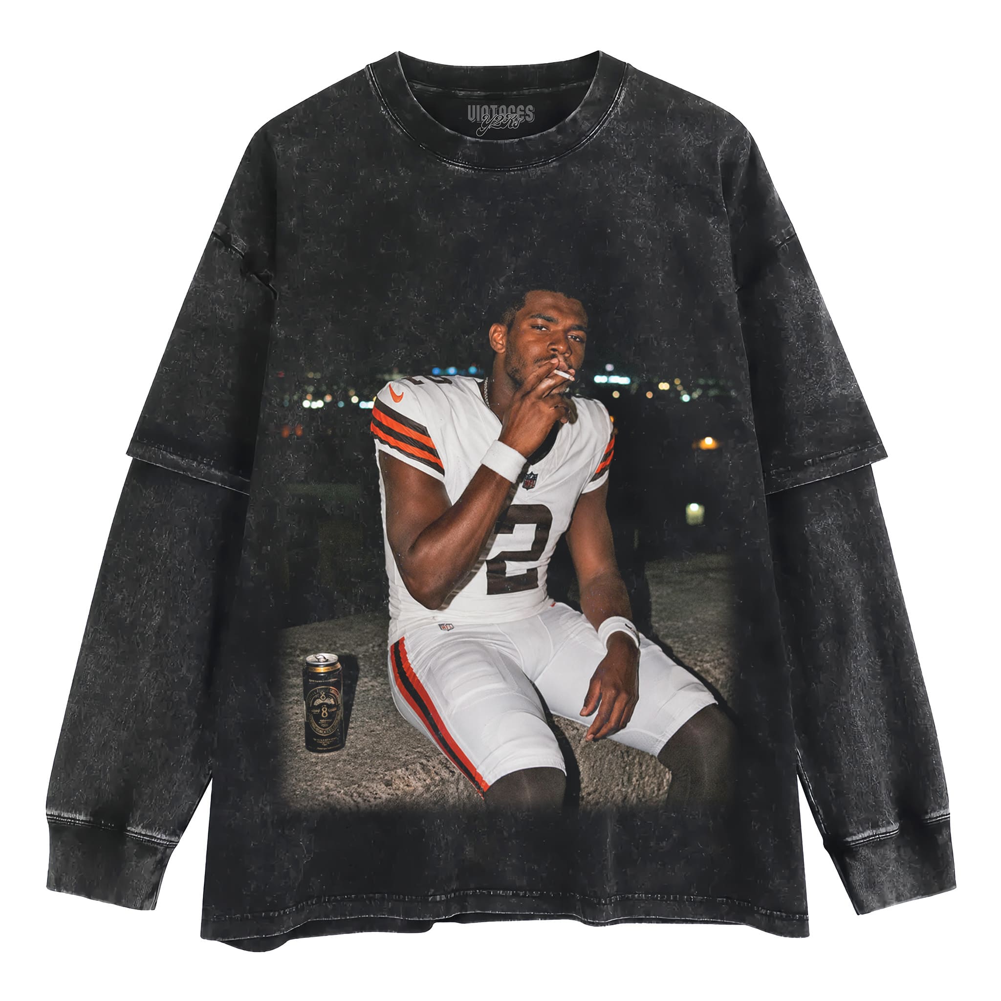 SHEDEUR SANDERS - SMOKING TANK TOP & TEE & LONG SLEEVE & LAYERED LS & HOODIE