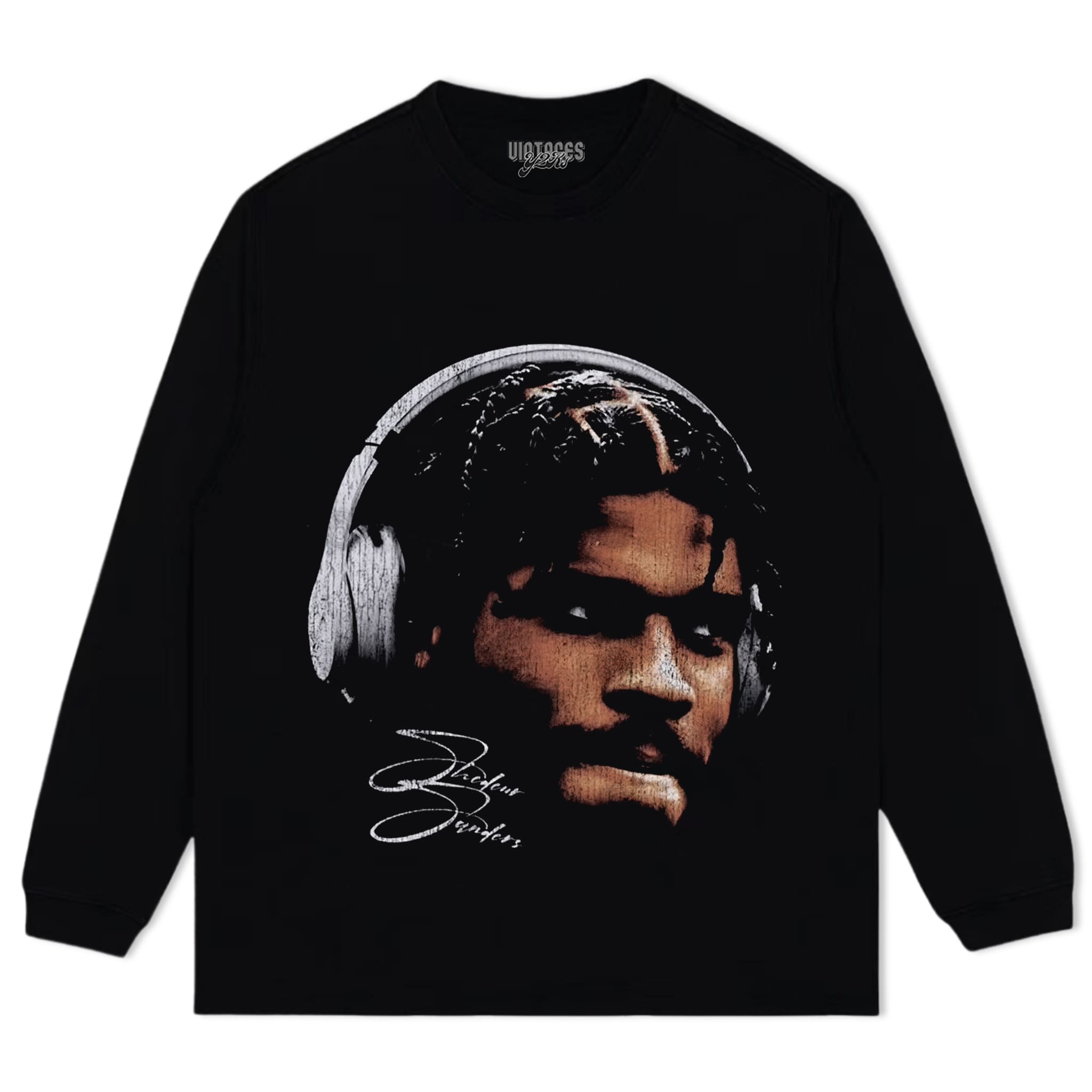 SHEDEUR SANDERS BIG FACE SIGNATURE TANK TOP & TEE & LONG SLEEVE & LAYERED LS & HOODIE