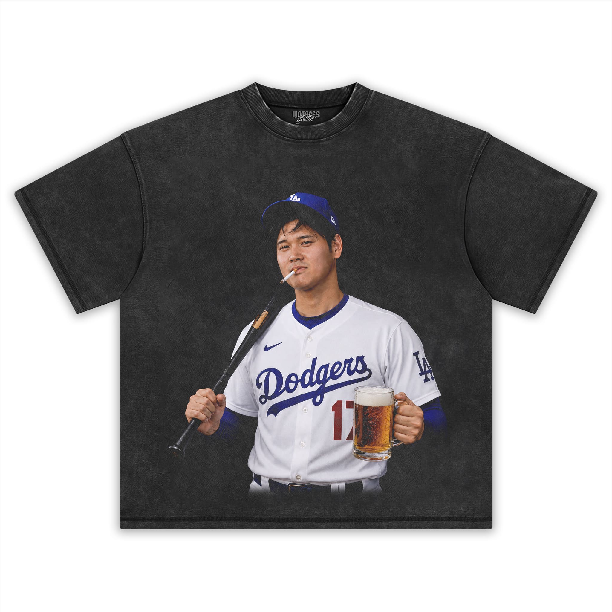 SHOHEI OHTANI SMOKE TANK TOP & TEE & LONG SLEEVE & LAYERED LS & HOODIE