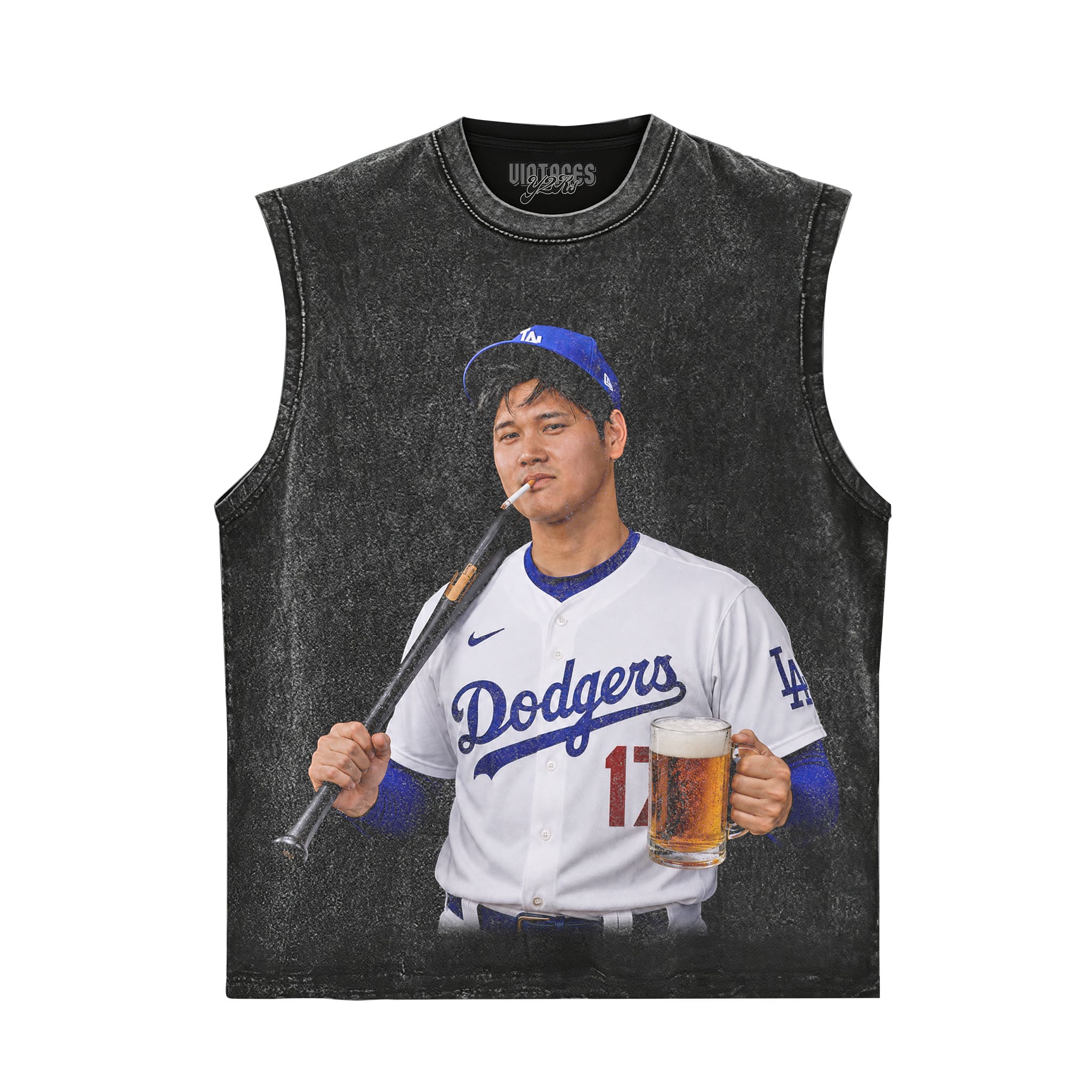 SHOHEI OHTANI SMOKE TANK TOP & TEE & LONG SLEEVE & LAYERED LS & HOODIE