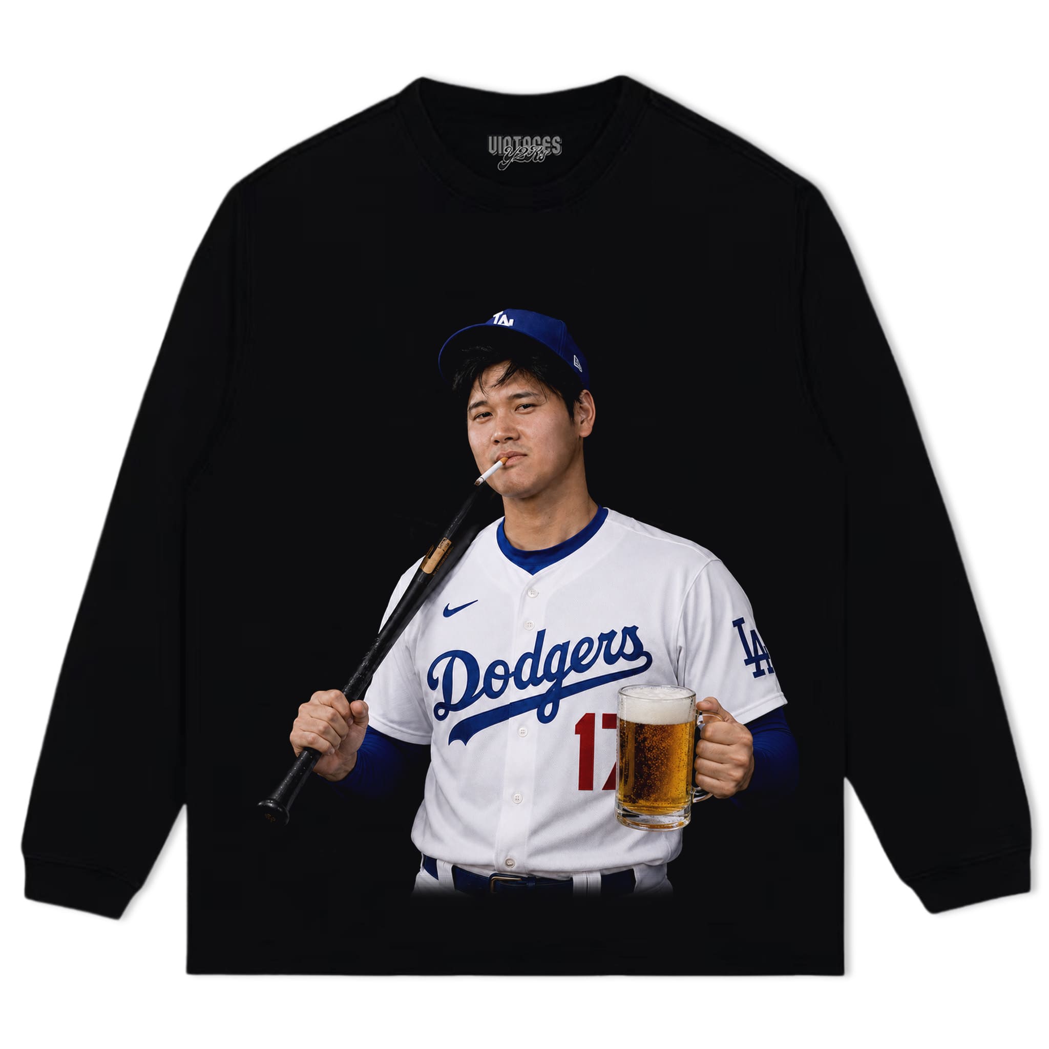 SHOHEI OHTANI SMOKE TANK TOP & TEE & LONG SLEEVE & LAYERED LS & HOODIE