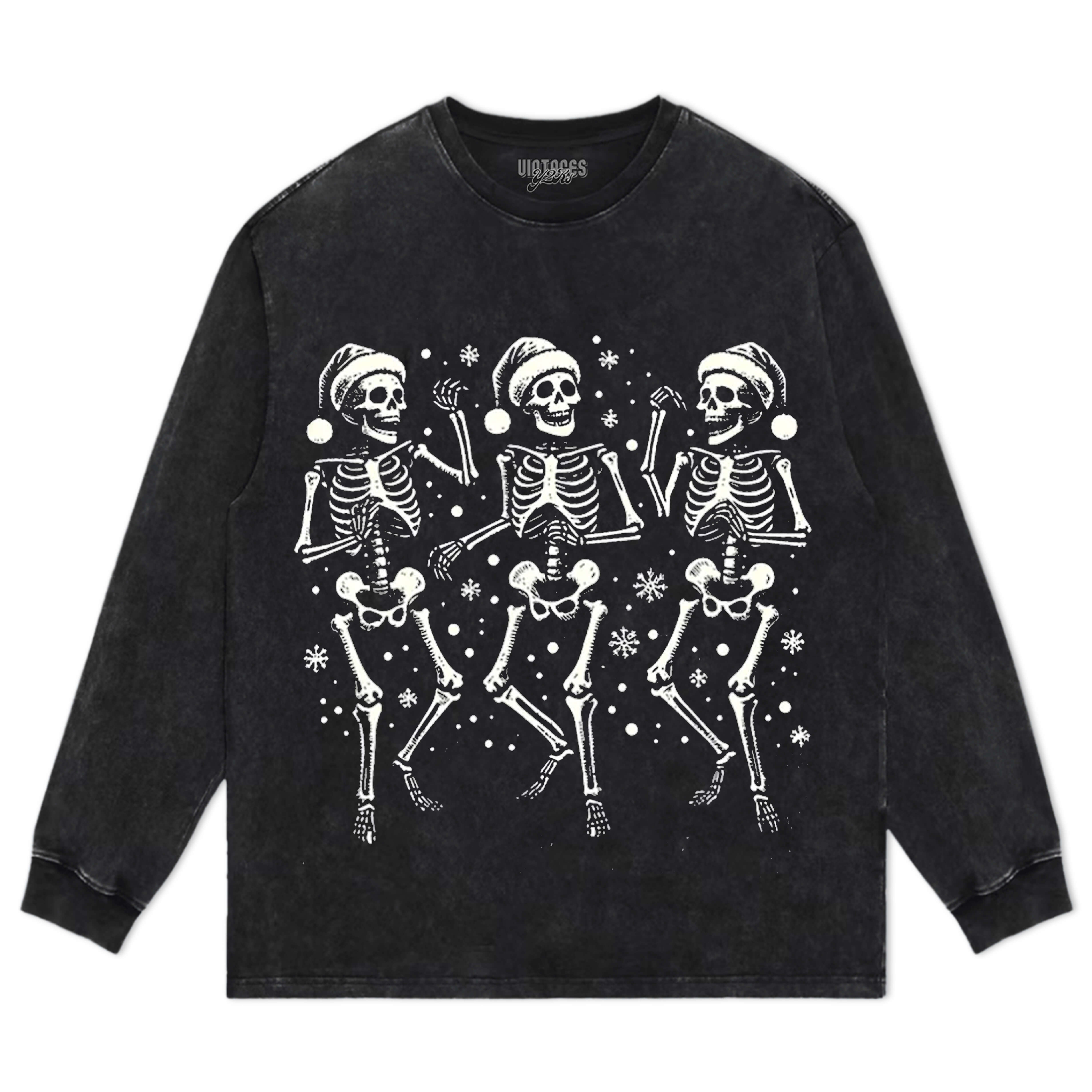 SKELETON TEE & LS & HOODIE