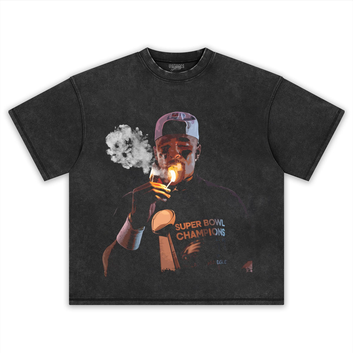 SMOKING JALEN HURTS TANK TOP & TEE & LONG SLEEVE & LAYERED LS & HOODIE