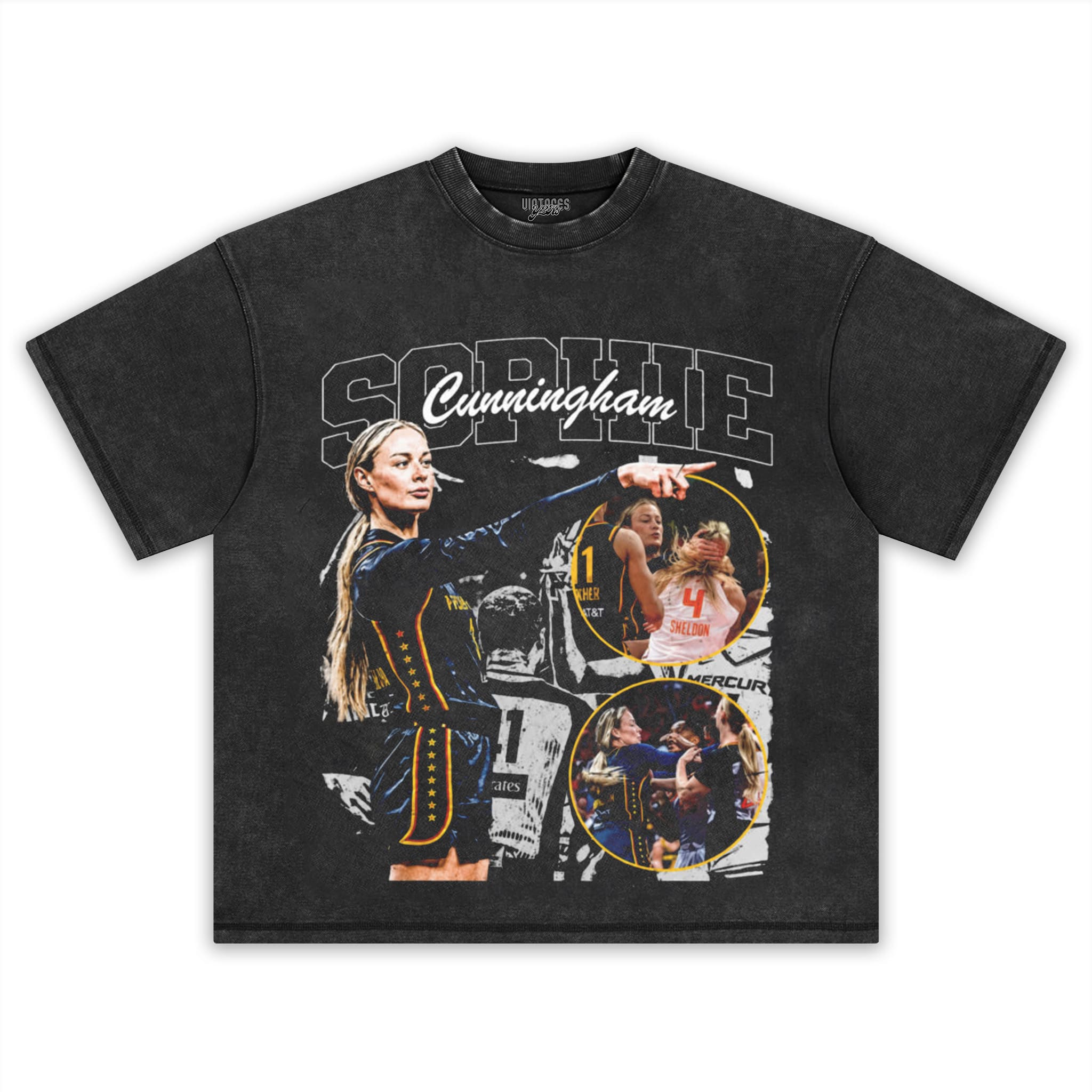 SOPHIE CUNNINGHAM WNBA BASKETBALL PLAYER TANK TOP & TEE & LONG SLEEVE & LAYERED LS & HOODIE