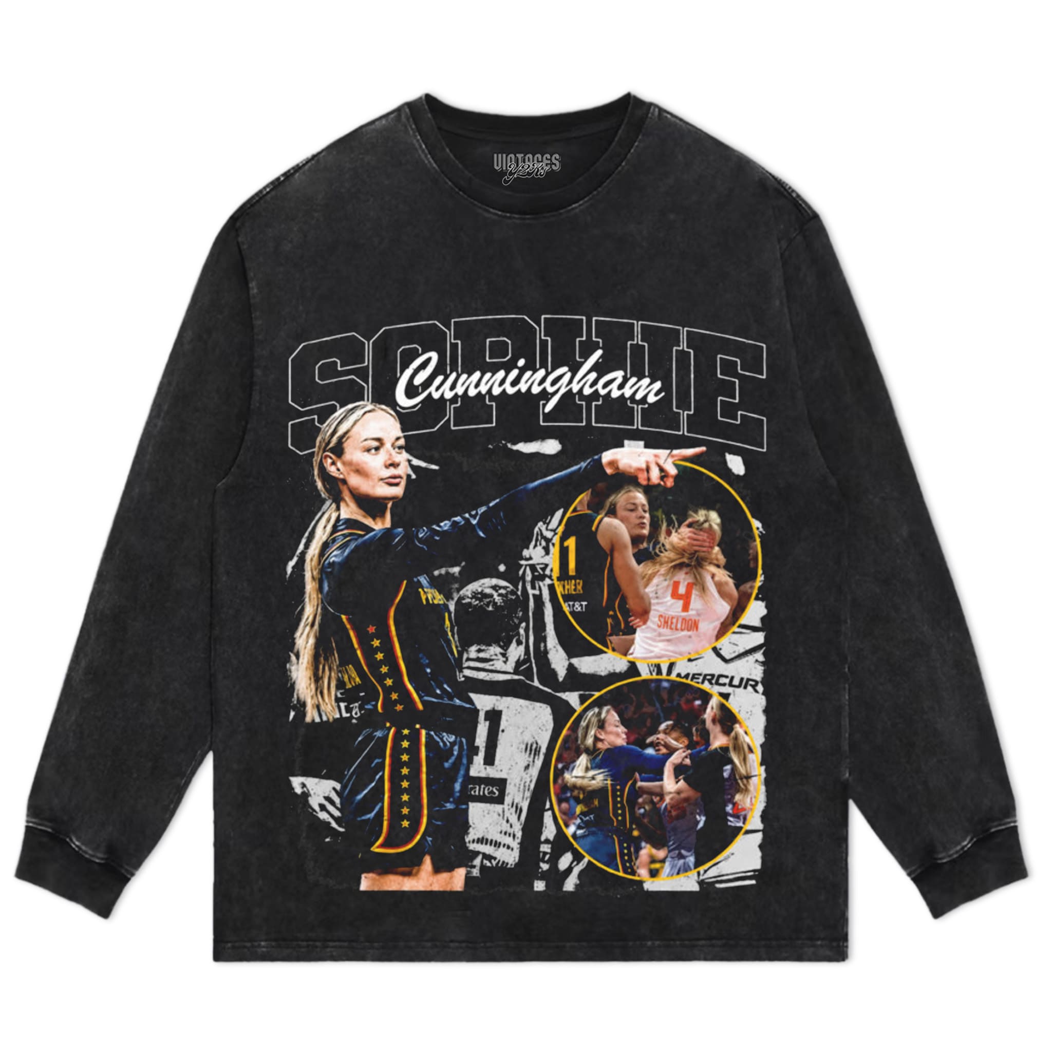 SOPHIE CUNNINGHAM WNBA BASKETBALL PLAYER TANK TOP & TEE & LONG SLEEVE & LAYERED LS & HOODIE