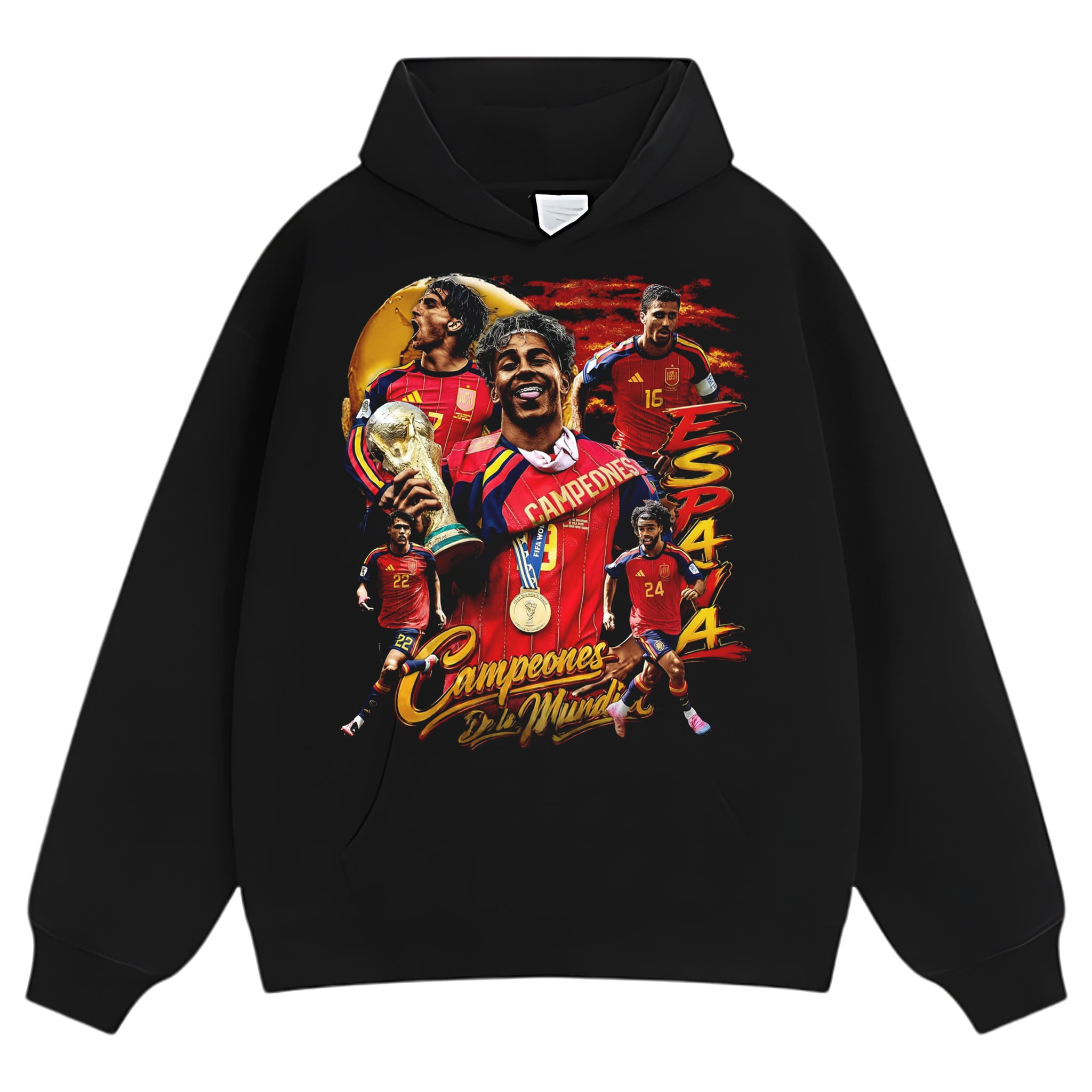 SPAIN - WC '26 CHAMPS V3 TANK TOP & TEE & LONG SLEEVE & LAYERED LS & HOODIE