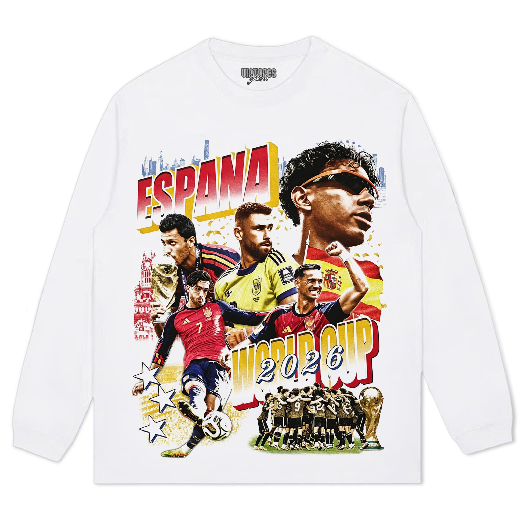 SPAIN - WC '26 CHAMPS V4 TEE & LONG SLEEVE