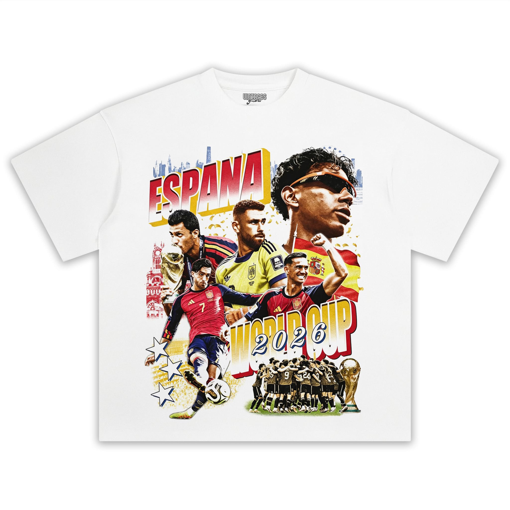 SPAIN - WC '26 CHAMPS V4 TEE & LONG SLEEVE
