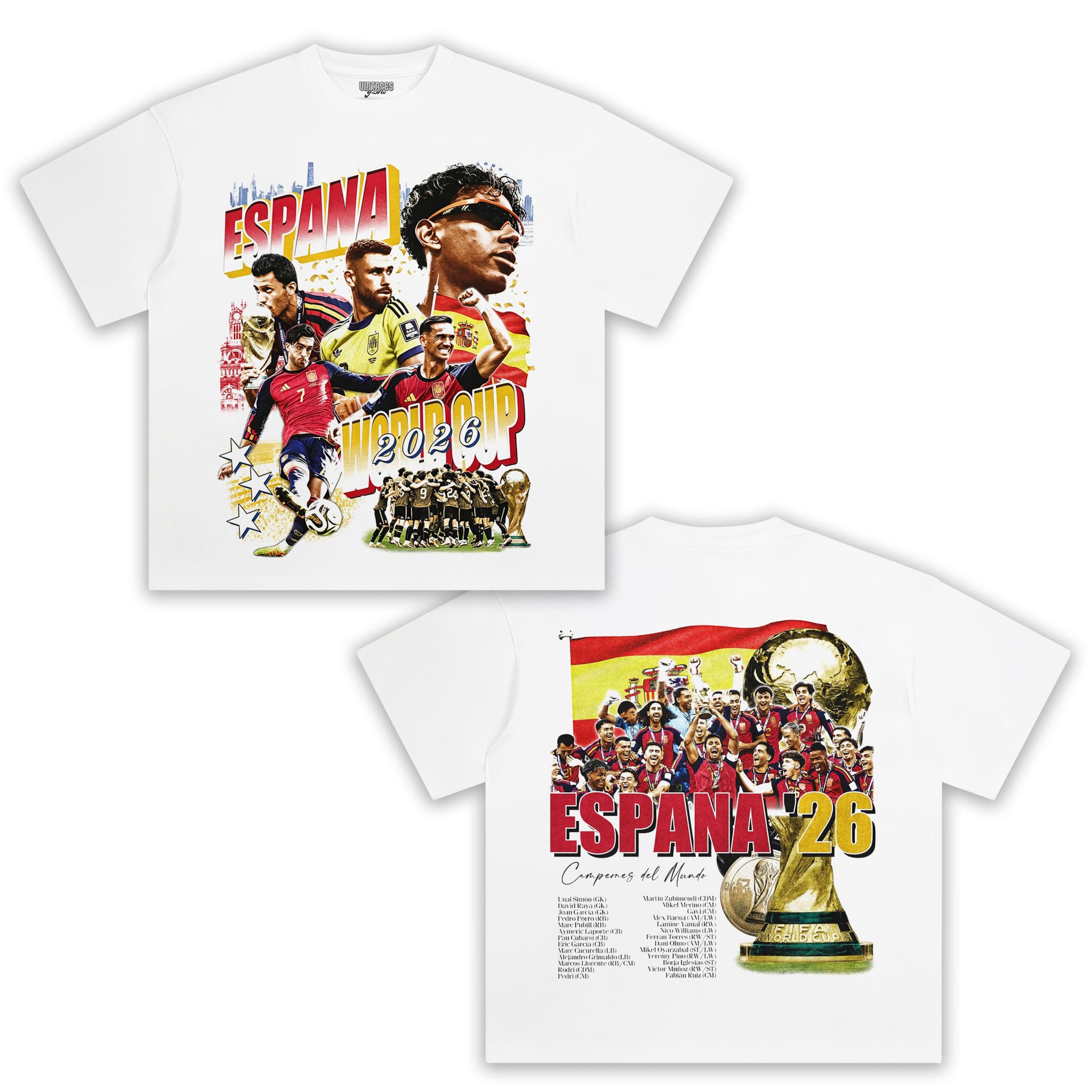 SPAIN - WC '26 CHAMPS V5 TEE