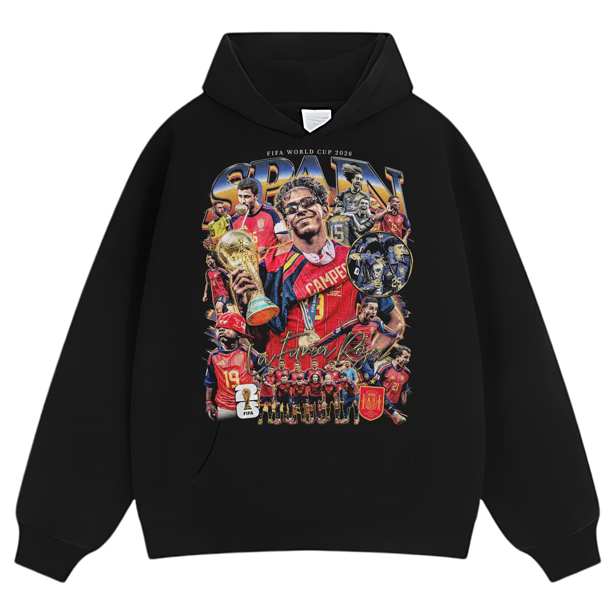 SPAIN - WC '26 CHAMPS V7 TANK TOP & TEE & LONG SLEEVE & LAYERED LS & HOODIE