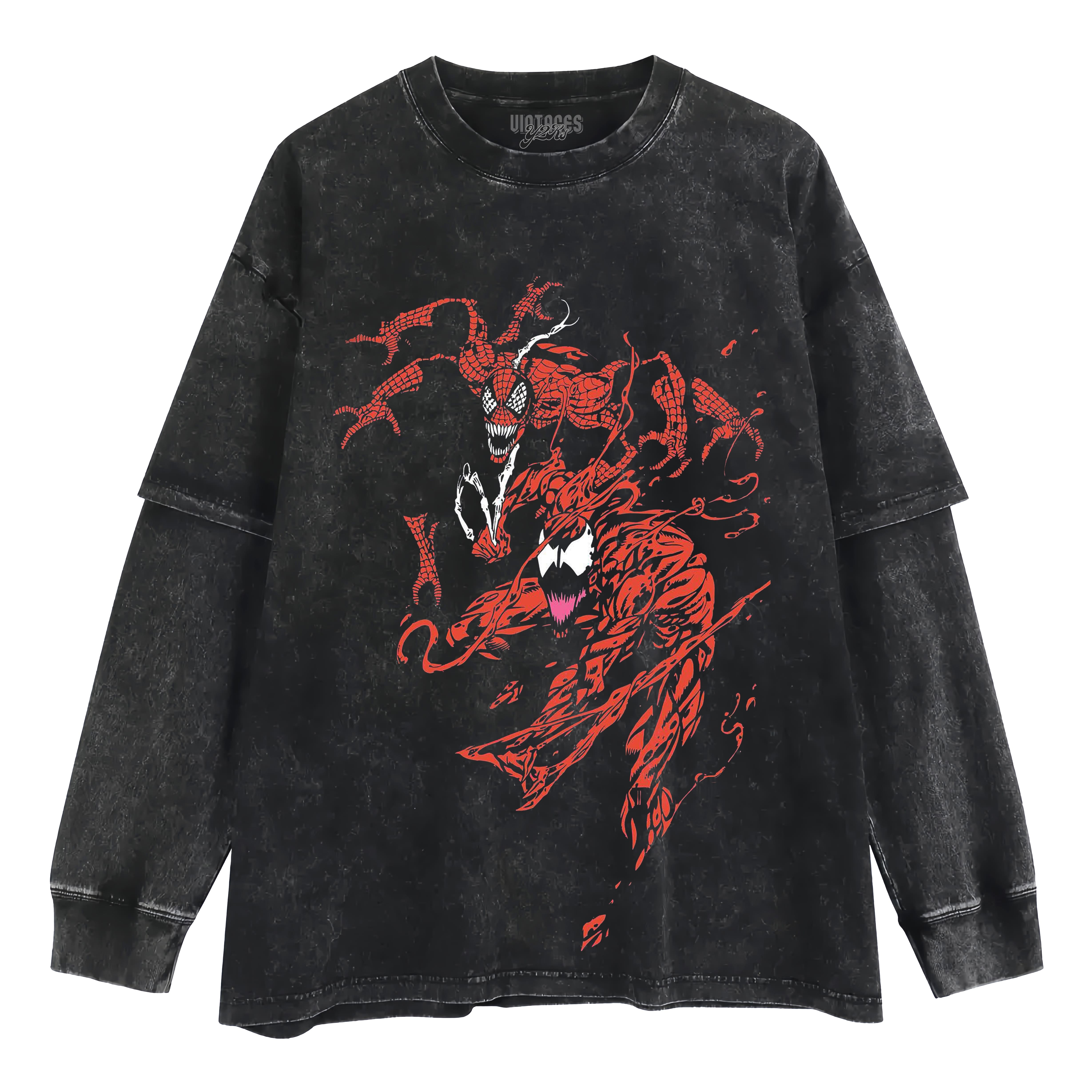 SPIDER-MAN - CARNAGE LAYERED LONG SLEEVE