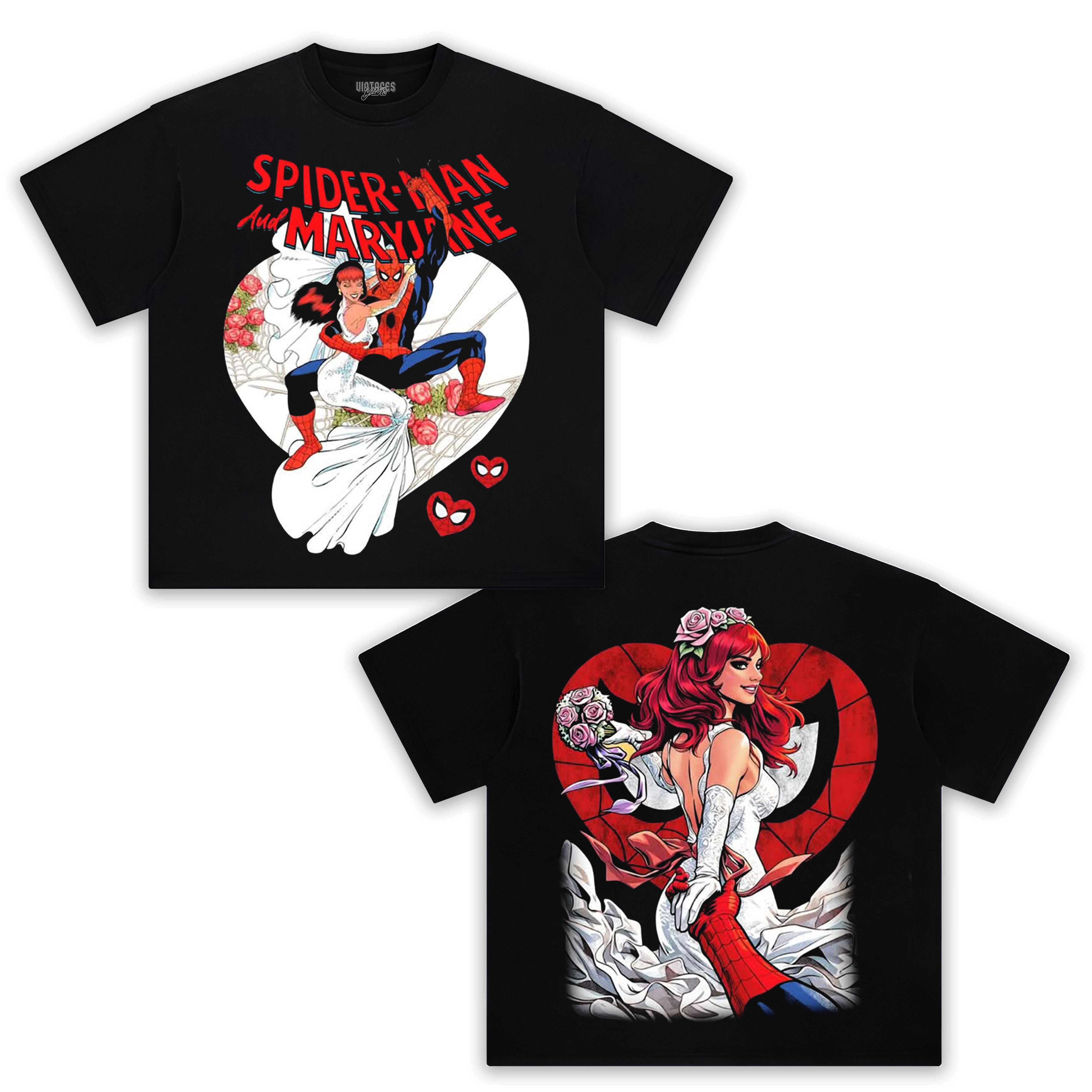SPIDER-MAN AND MARY JANE WEDDING TEE