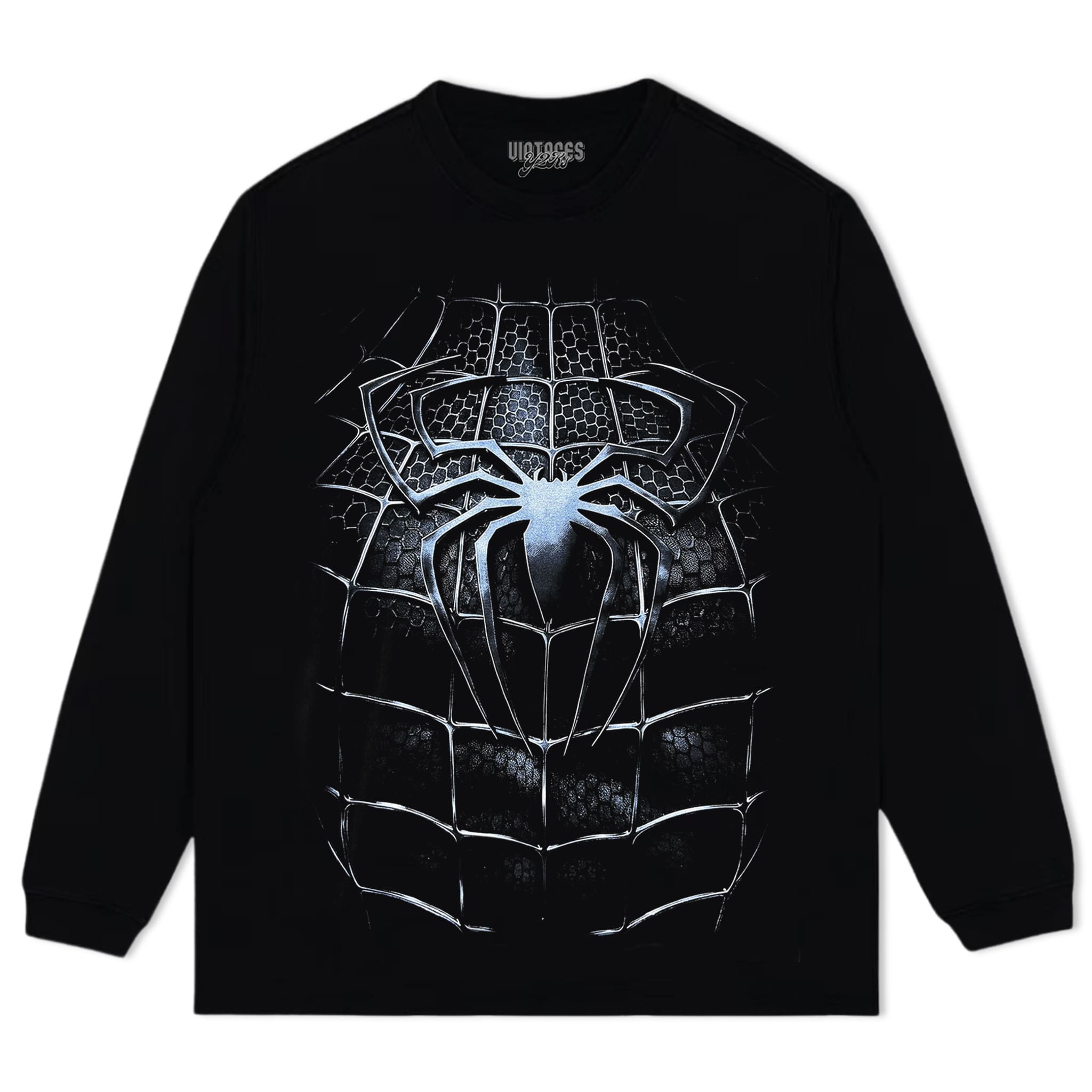 SPIDER-MAN SYMBIOTE BLACK TANK TOP & TEE & LONG SLEEVE & LAYERED LS & HOODIE