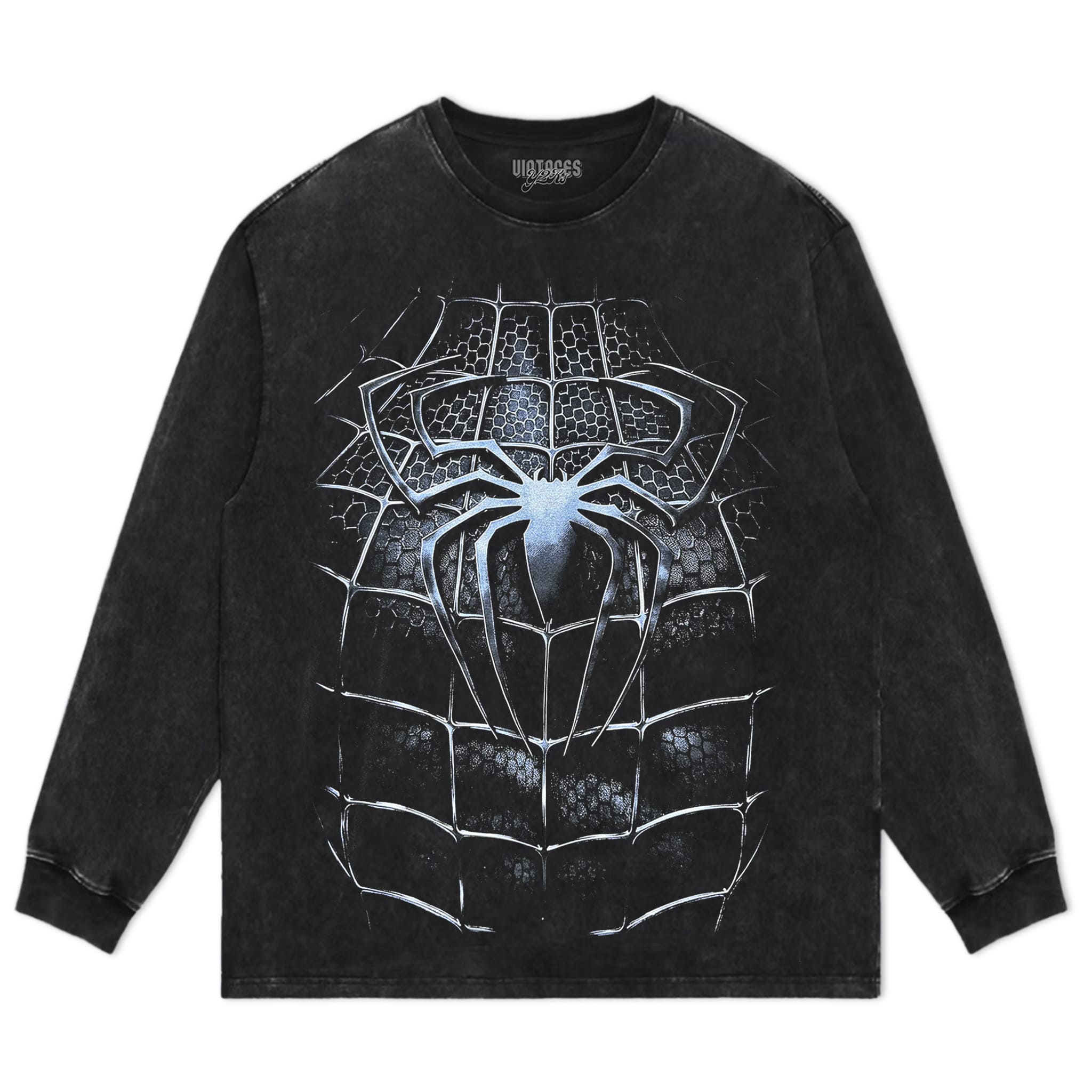 SPIDER-MAN SYMBIOTE BLACK TANK TOP & TEE & LONG SLEEVE & LAYERED LS & HOODIE