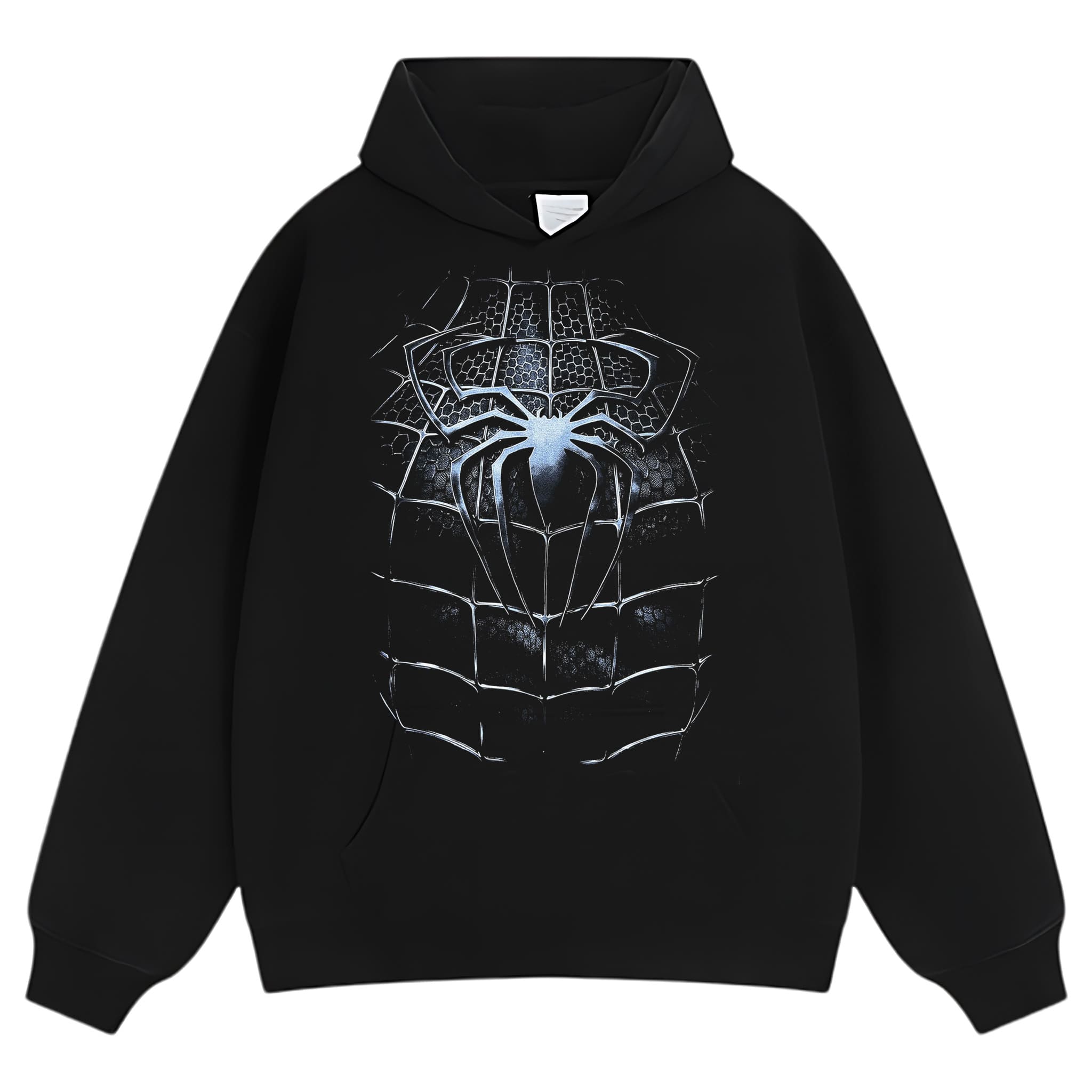 SPIDER-MAN SYMBIOTE BLACK TANK TOP & TEE & LONG SLEEVE & LAYERED LS & HOODIE
