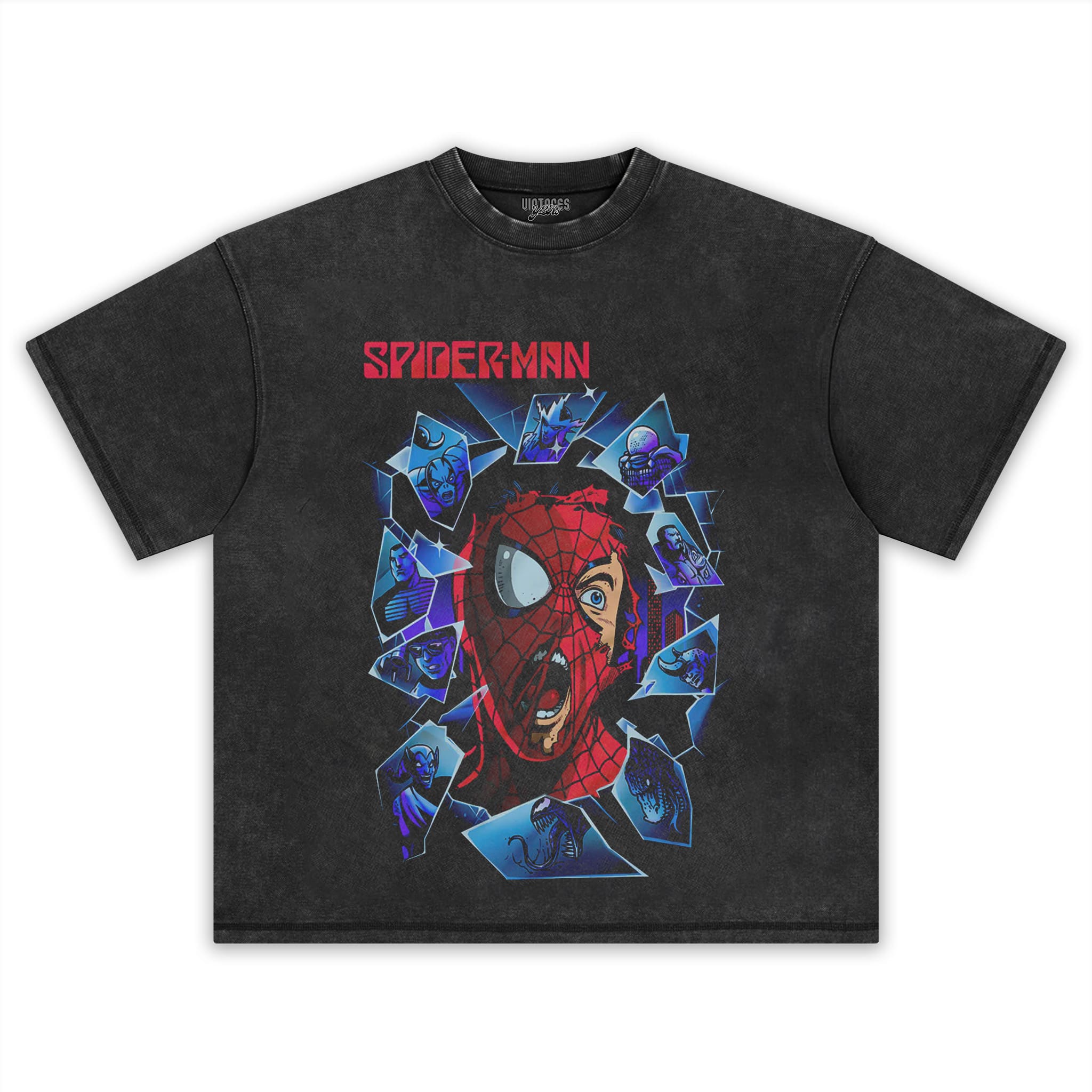SPIDER-MAN VINTAGE V2 TANK TOP & TEE & LONG SLEEVE & LAYERED LS & HOODIE