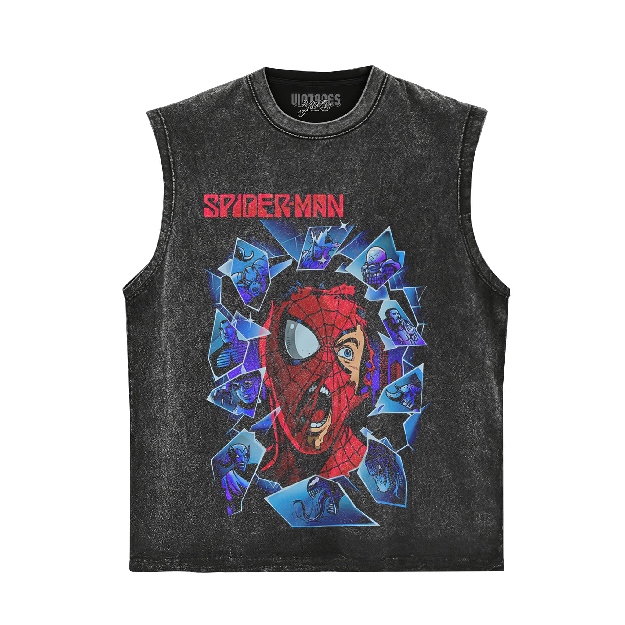 SPIDER-MAN VINTAGE V2 TANK TOP & TEE & LONG SLEEVE & LAYERED LS & HOODIE