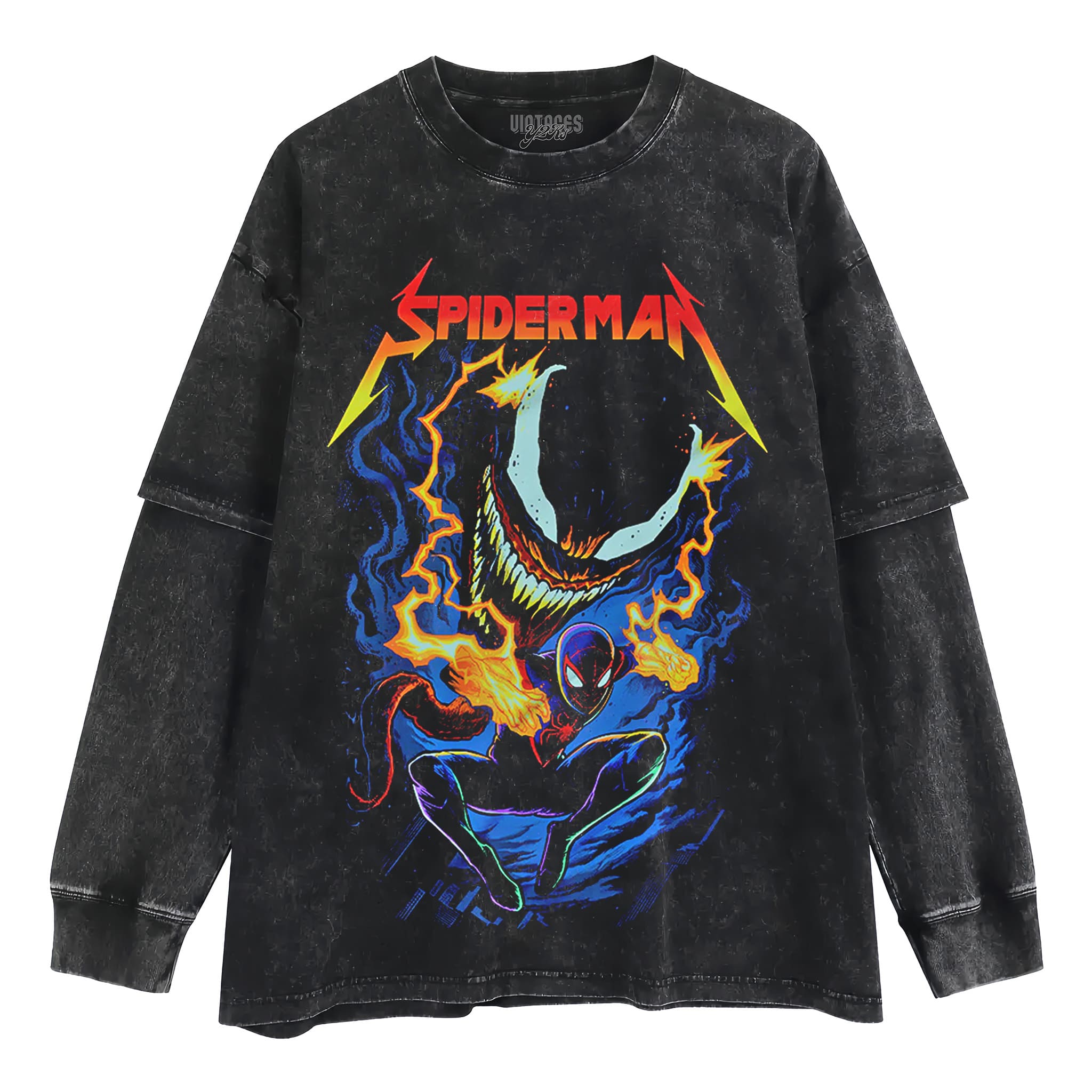 SPIDER-MAN VINTAGE V3 TANK TOP & TEE & LONG SLEEVE & LAYERED LS & HOODIE
