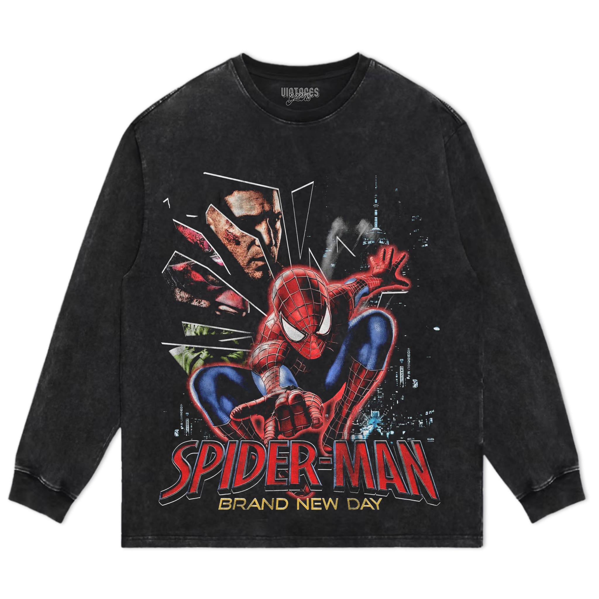 SPIDERMAN - BRAND NEW DAY - NEW TANK TOP & TEE & LONG SLEEVE & LAYERED LS & HOODIE