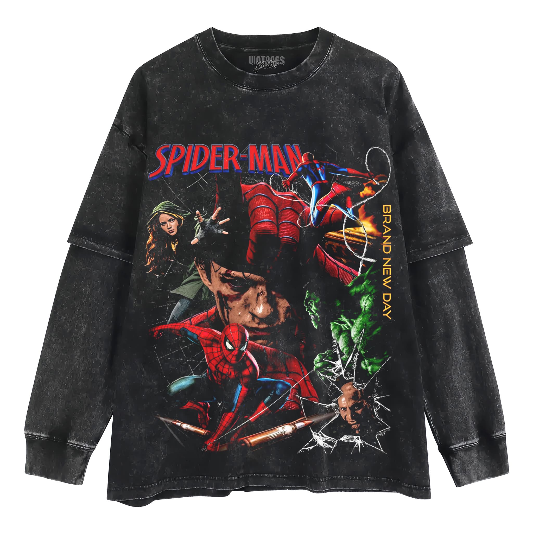 SPIDERMAN - BRAND NEW DAY - NEW V3 TANK TOP & TEE & LONG SLEEVE & LAYERED LS & HOODIE