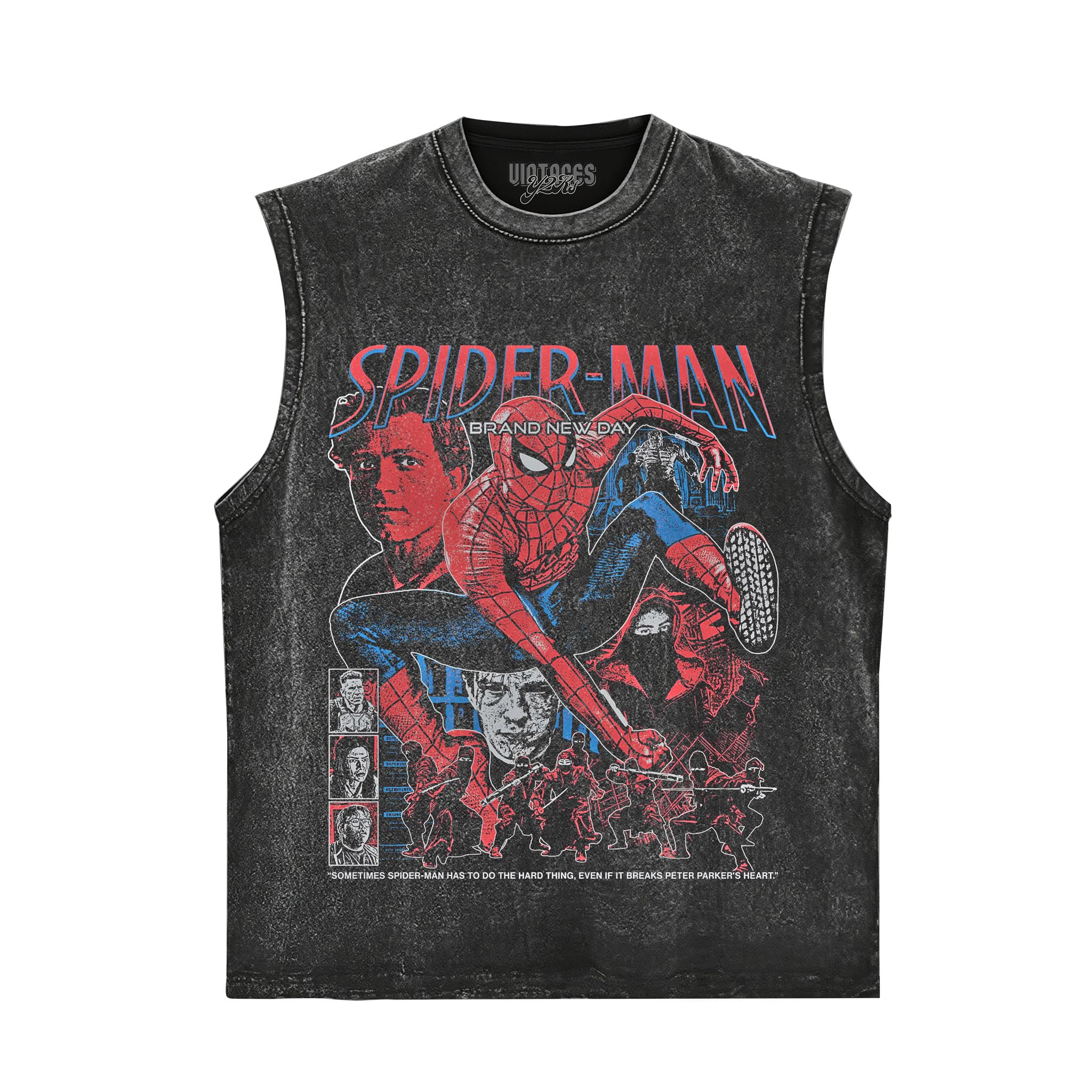 SPIDERMAN - BRAND NEW DAY - NEW V4 TANK TOP & TEE & LONG SLEEVE & LAYERED LS & HOODIE