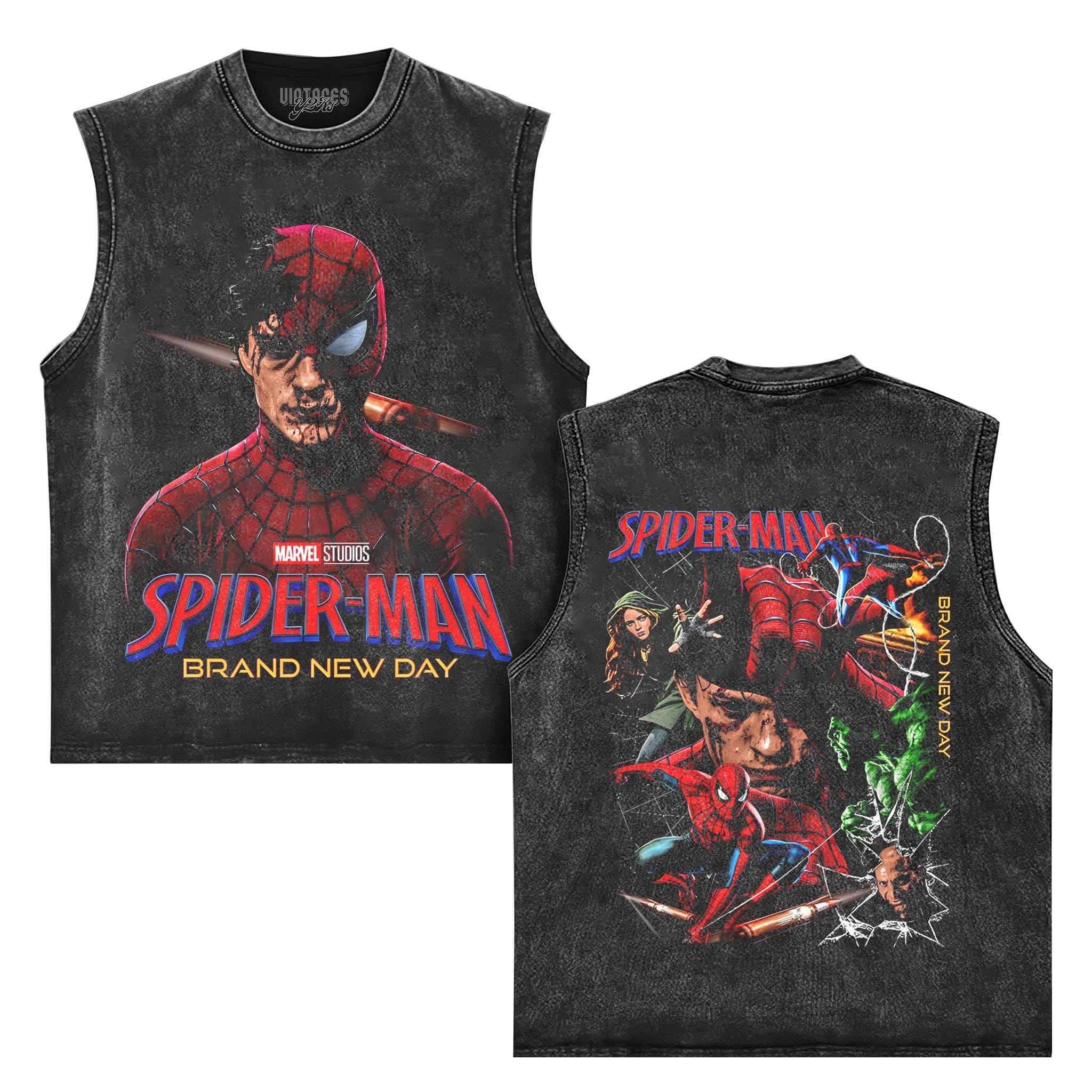 SPIDERMAN - BRAND NEW DAY - NEW V6 TANK TOP & TEE