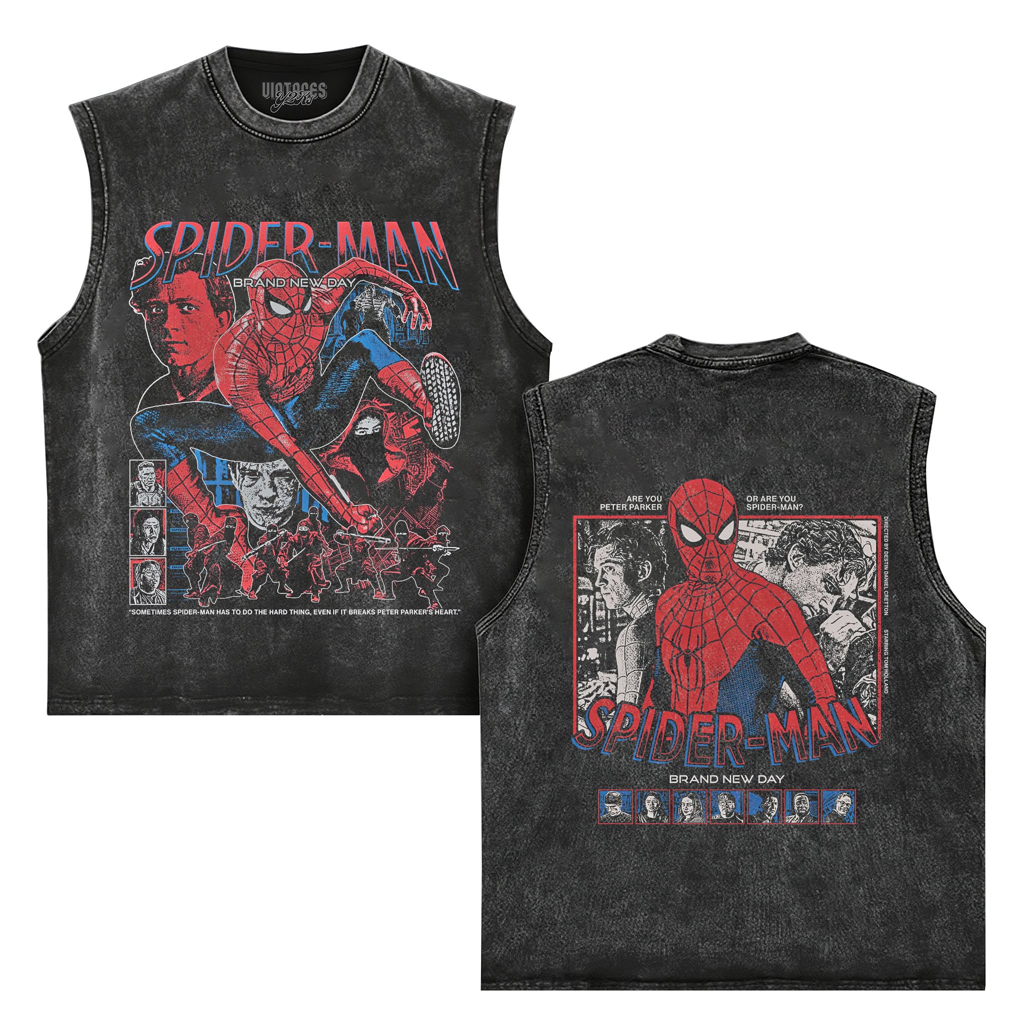 SPIDERMAN - BRAND NEW DAY - NEW V7 TANK TOP & TEE
