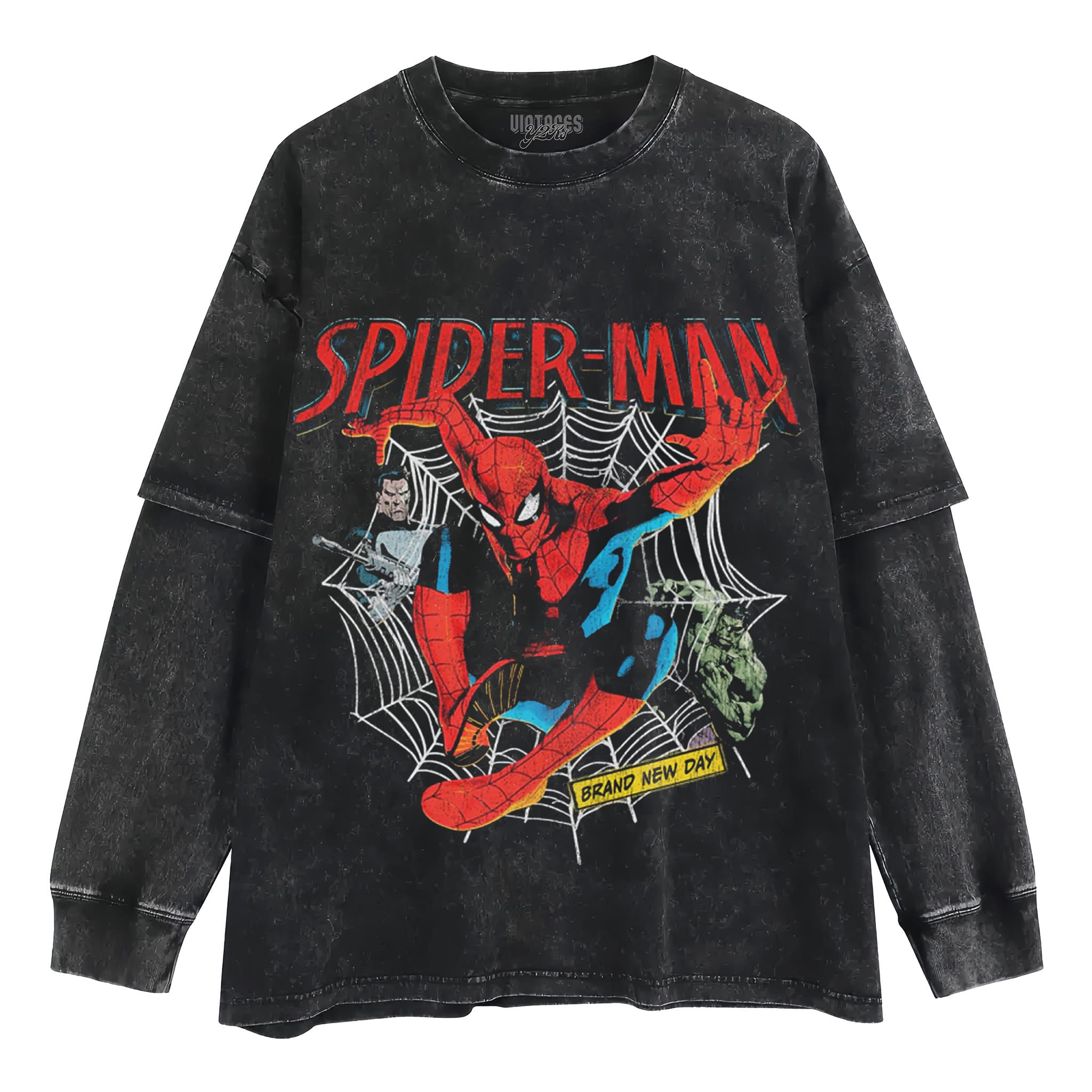 SPIDERMAN - BRAND NEW DAY TANK TOP & TEE & LONG SLEEVE & LAYERED LS & HOODIE
