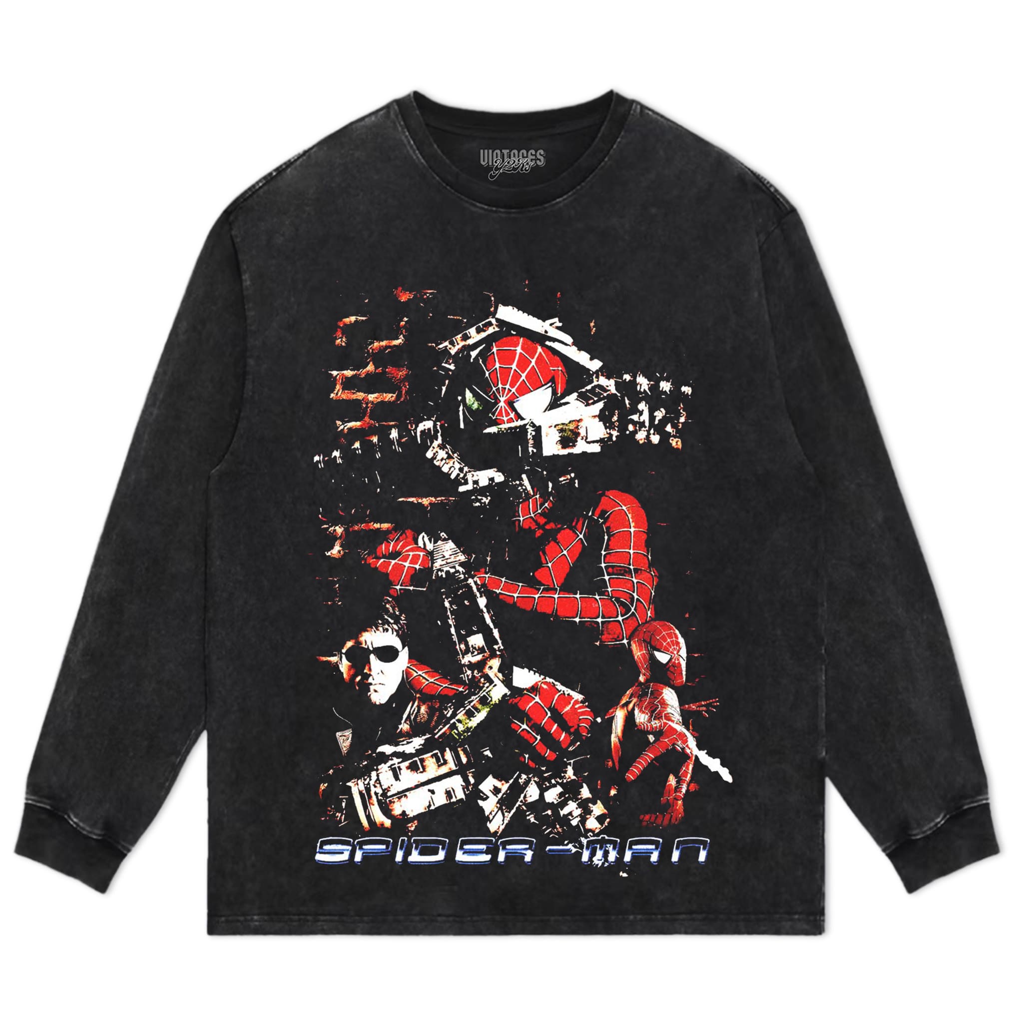 SPIDERMAN VINTAGE 2026 V2 TANK TOP & TEE & LONG SLEEVE & LAYERED LS & HOODIE