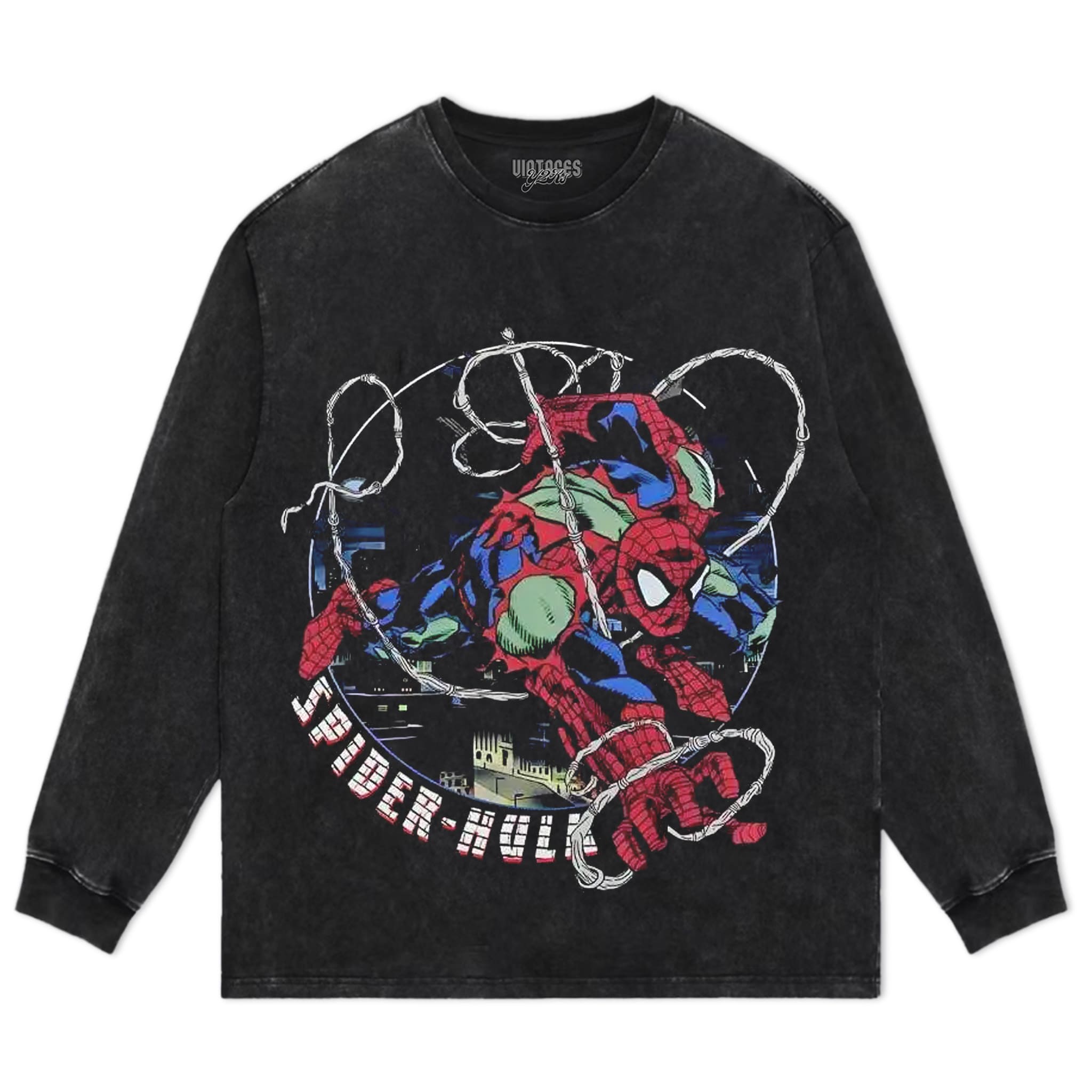 SPIDERMAN WEBBED SPIDER HULKK TANK TOP & TEE & LONG SLEEVE & LAYERED LS & HOODIE