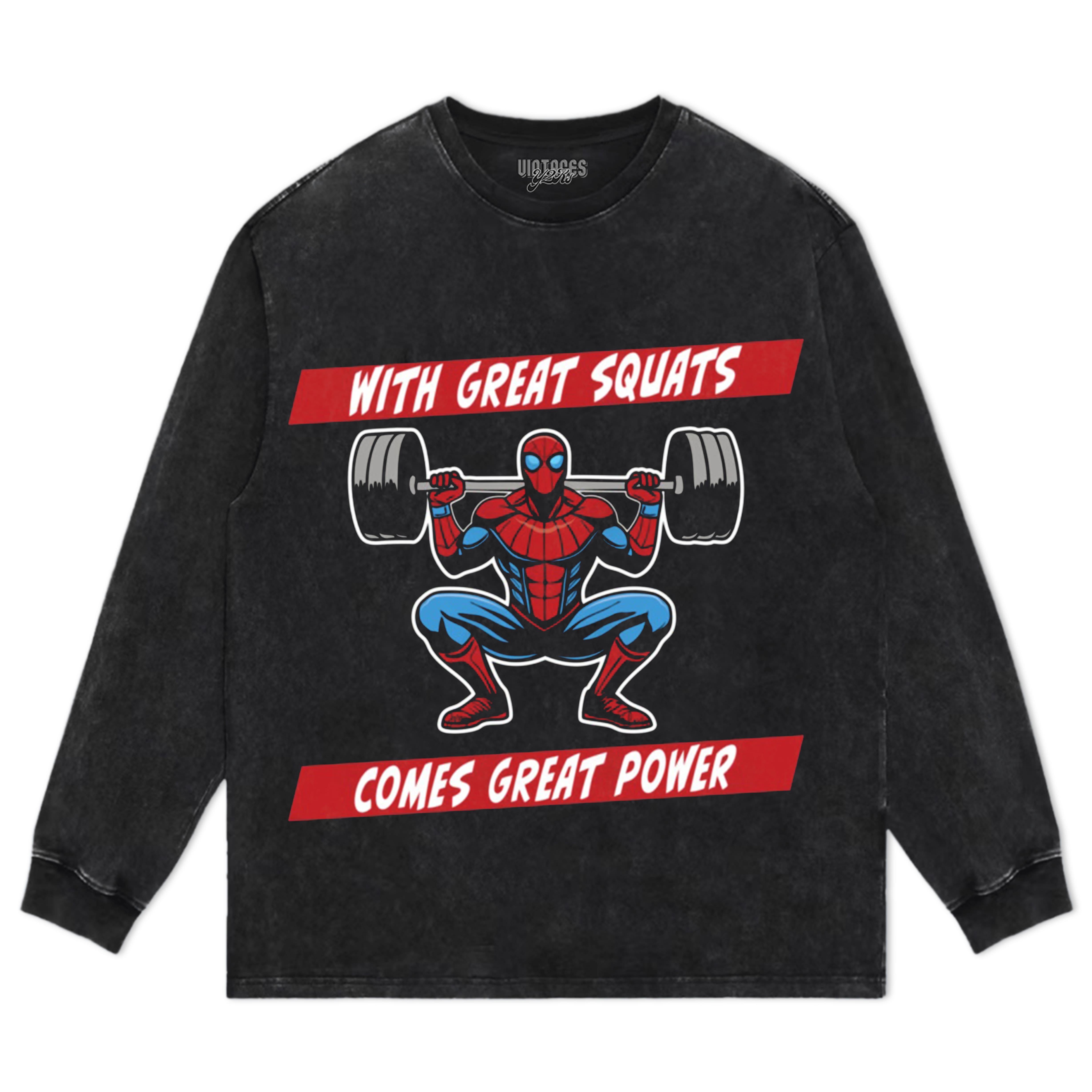 SPIDER - STRENGTH TEE & LS & HOODIE