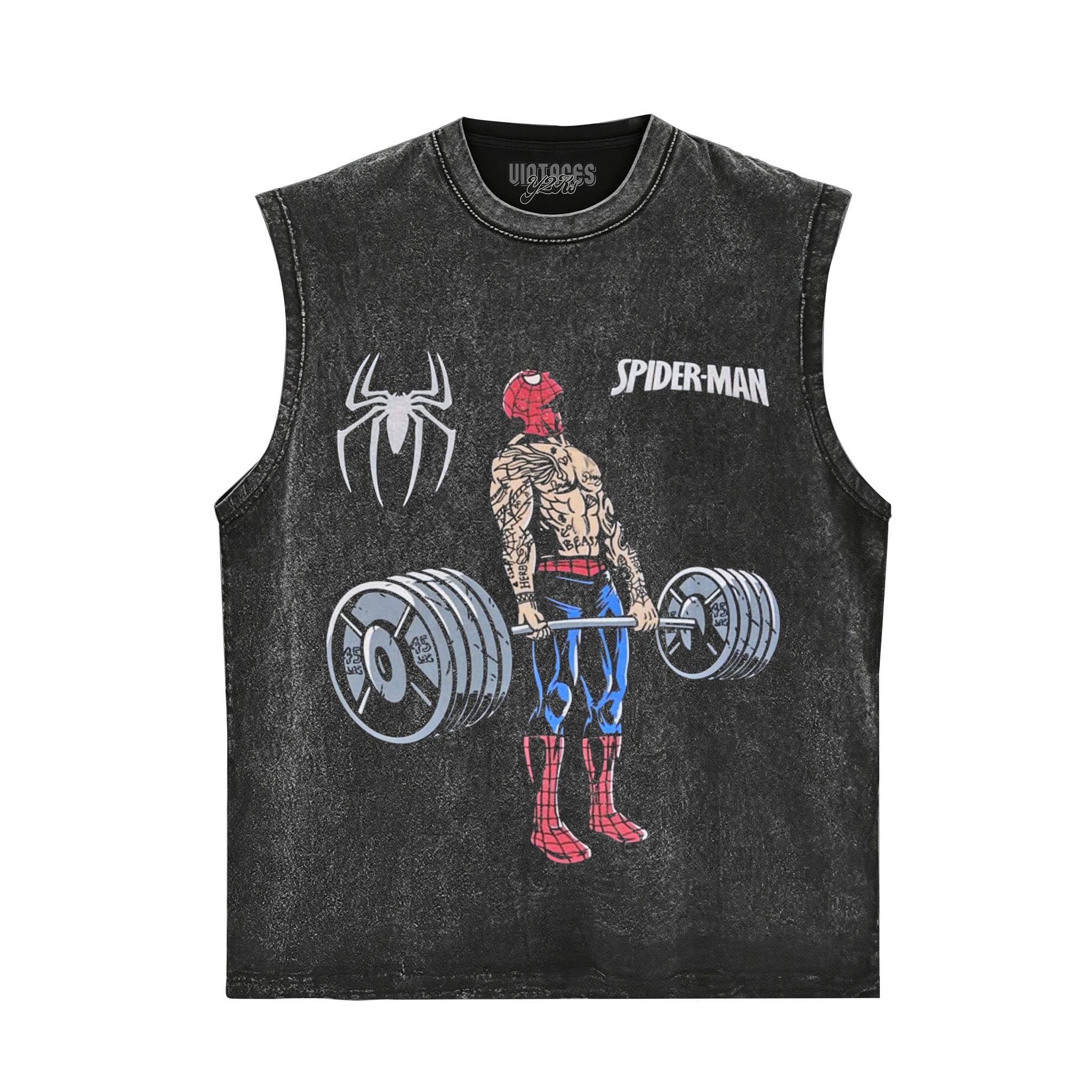 SPIDER MAN GYM-WORKOUT TANK TOP & TEE & LONG SLEEVE & LAYERED LS & HOODIE
