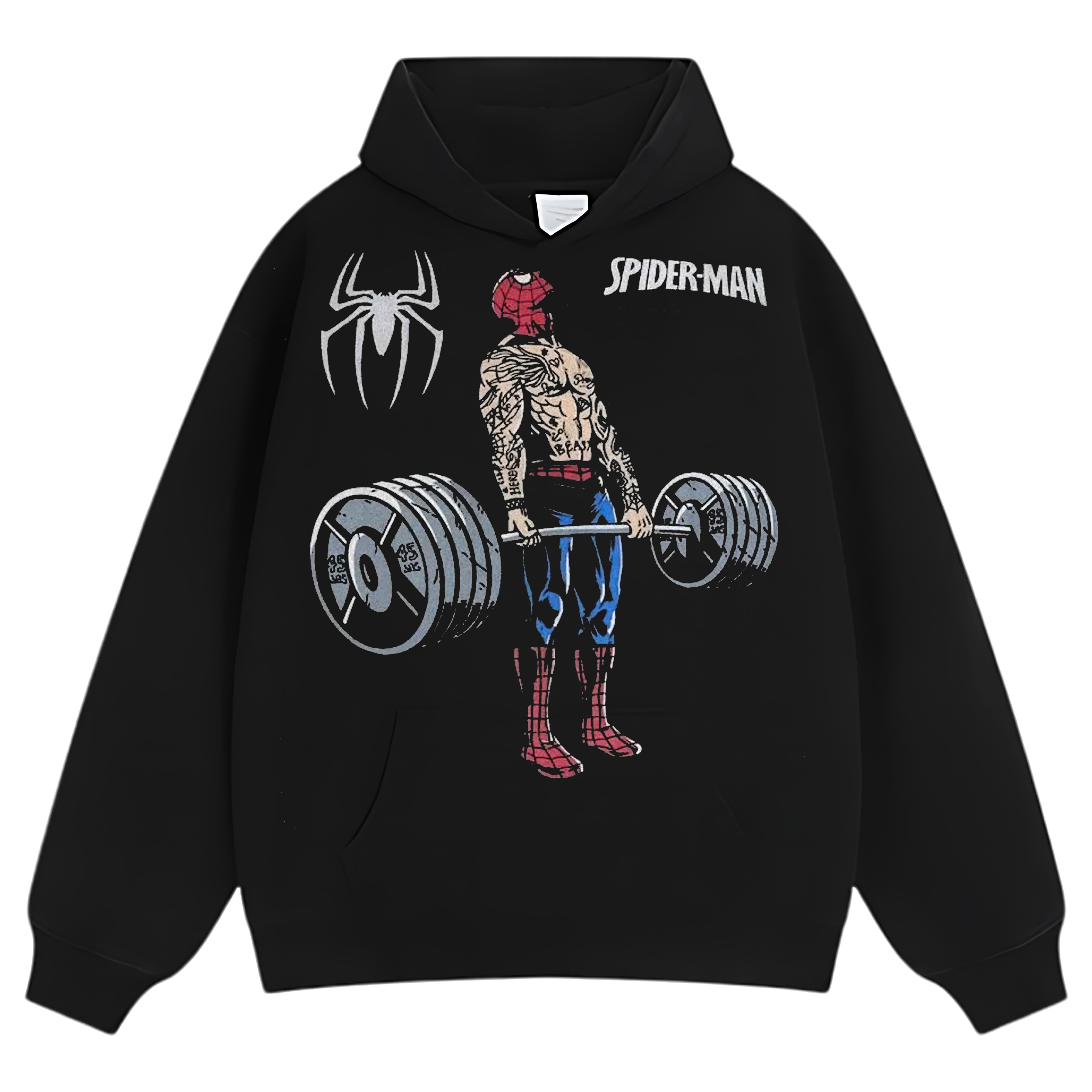 SPIDER MAN GYM-WORKOUT TANK TOP & TEE & LONG SLEEVE & LAYERED LS & HOODIE