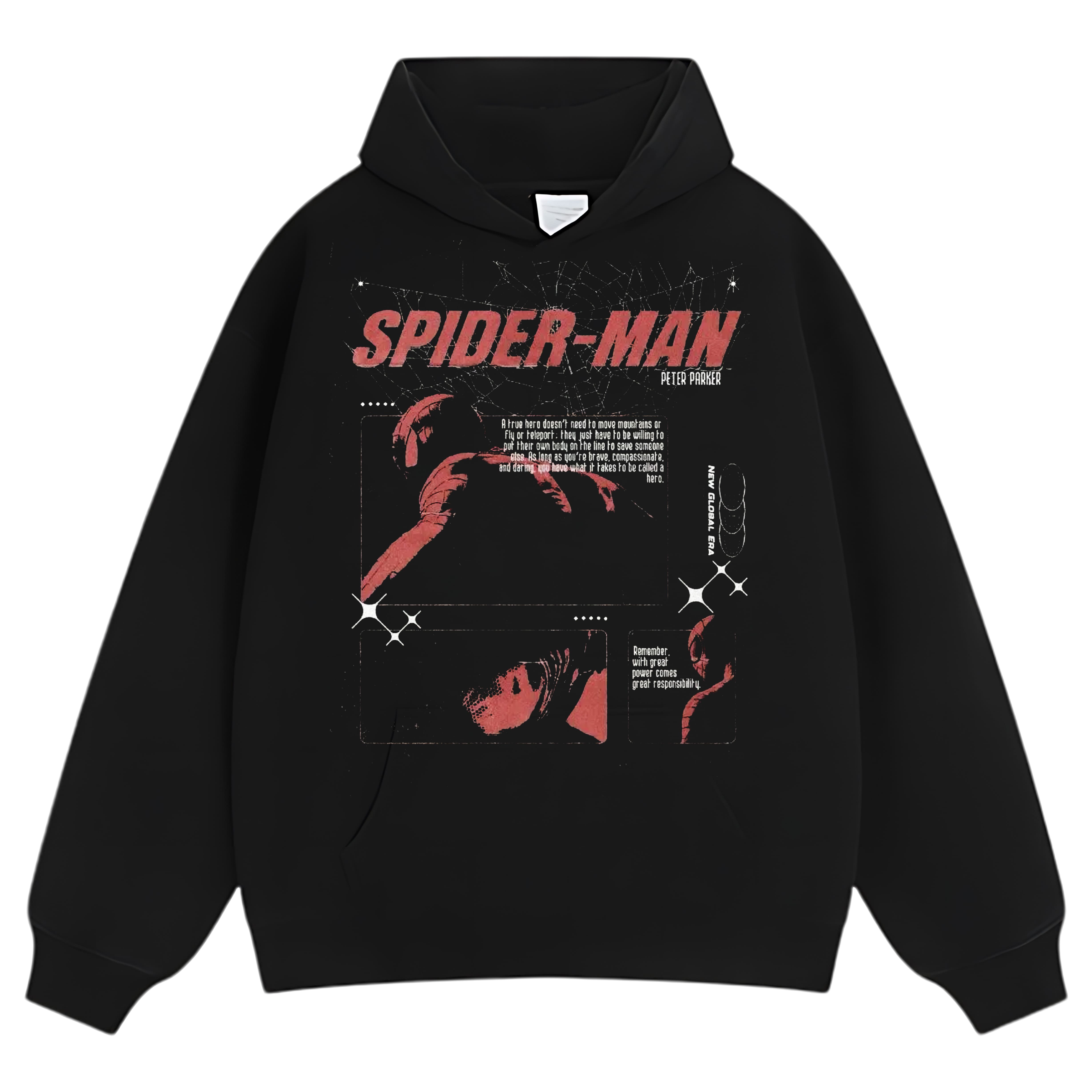 SPIDER MAN VINTAGE TEE & LS & HOODIE