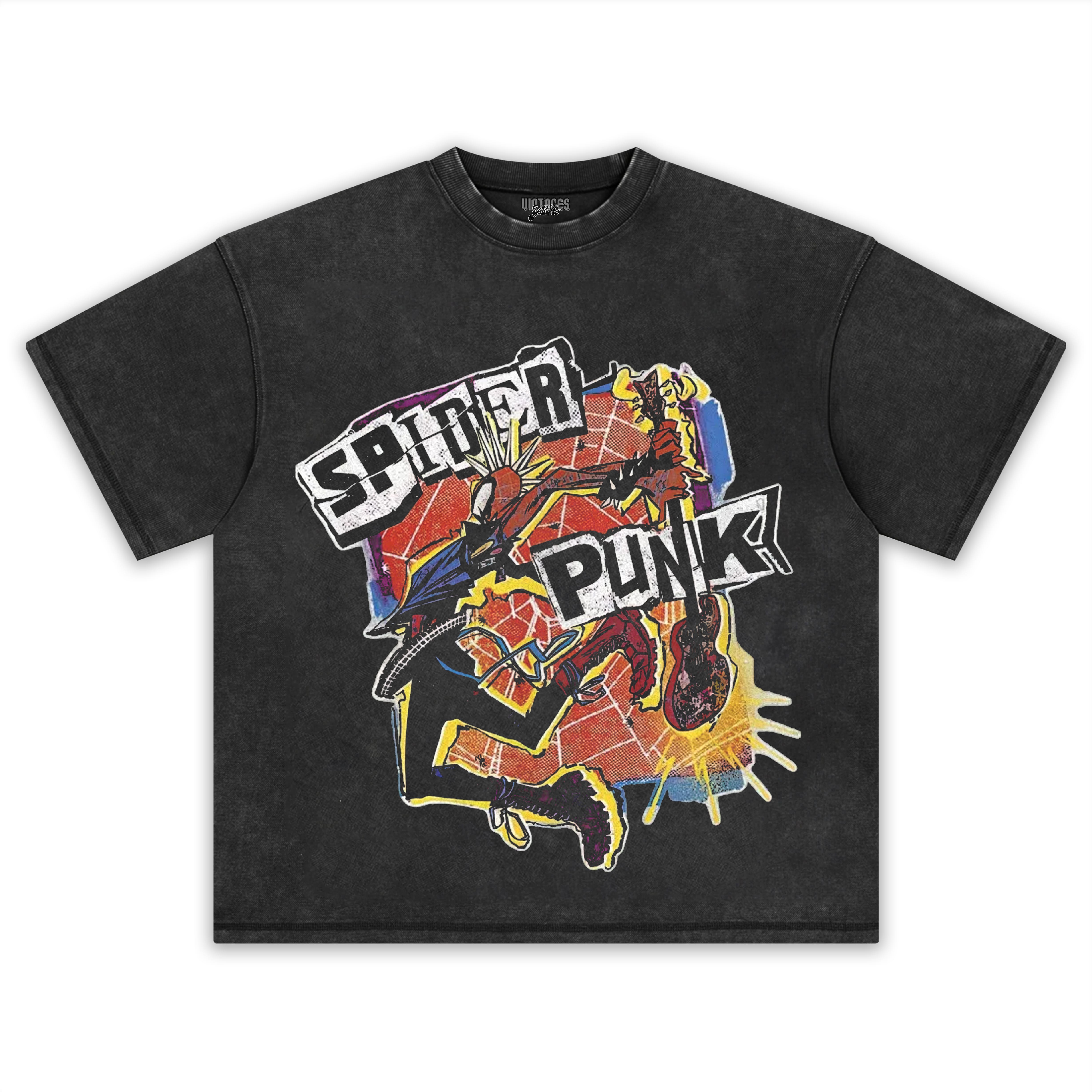 SPIDER PUNK TEE & LS & HOODIE