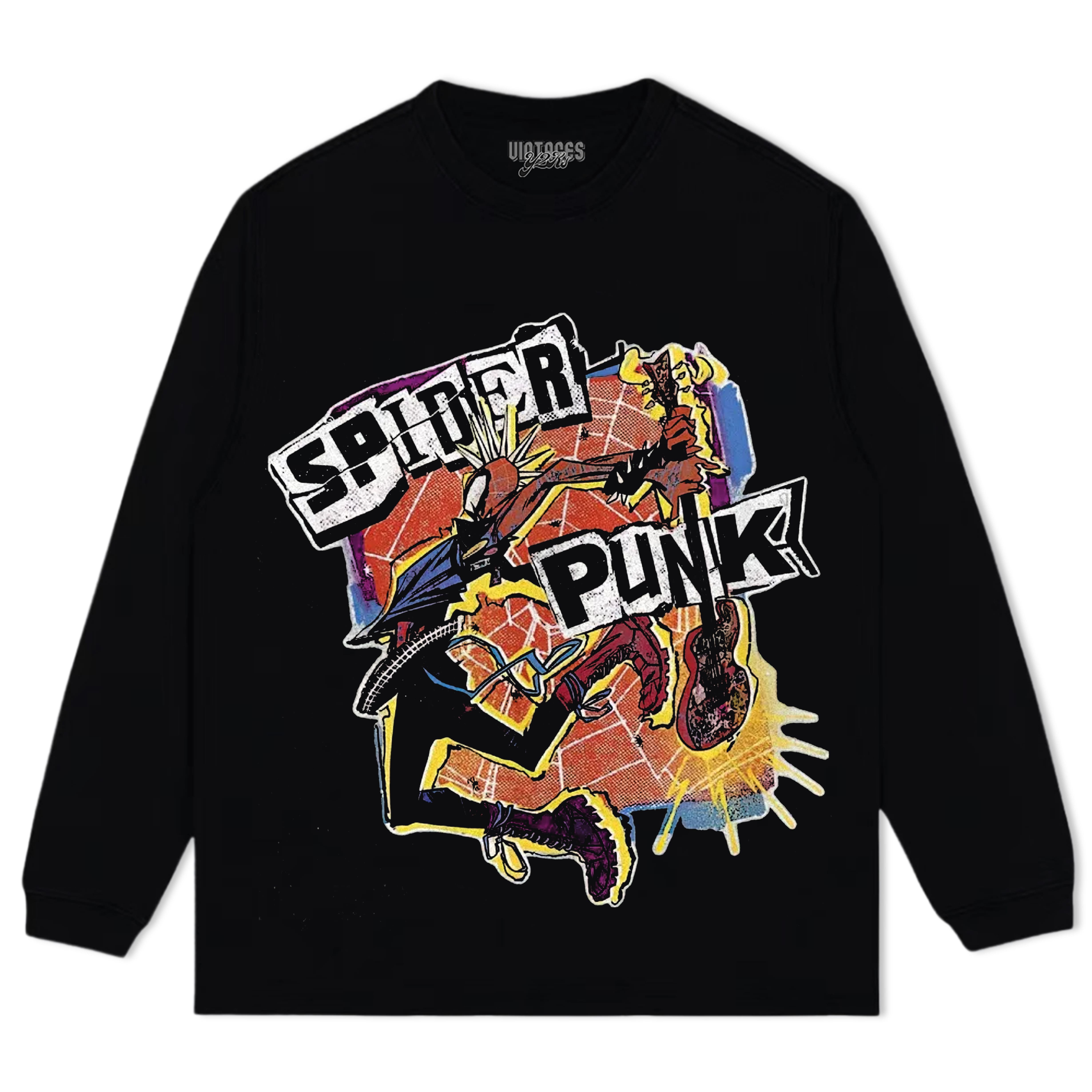 SPIDER PUNK TEE & LS & HOODIE