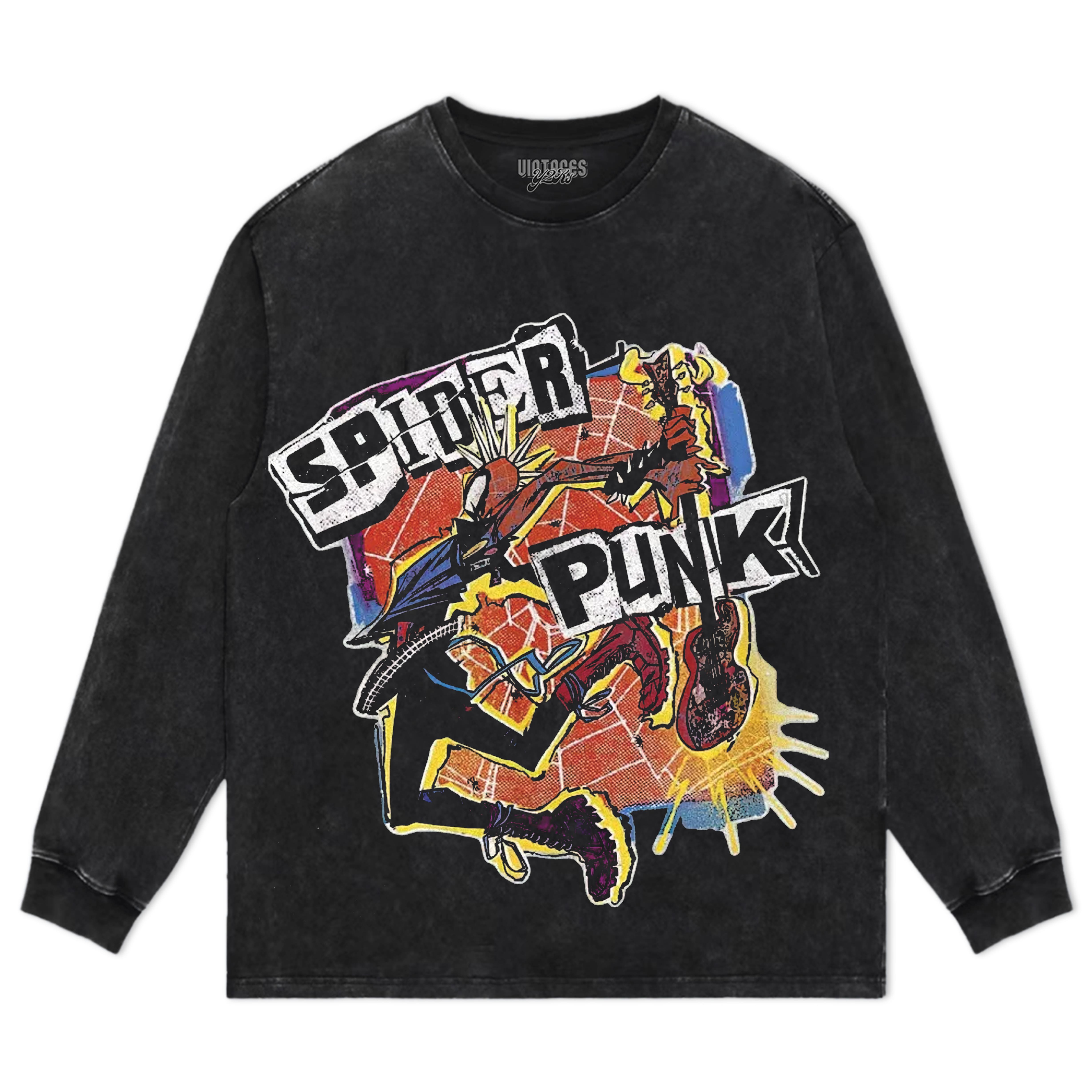 SPIDER PUNK TEE & LS & HOODIE