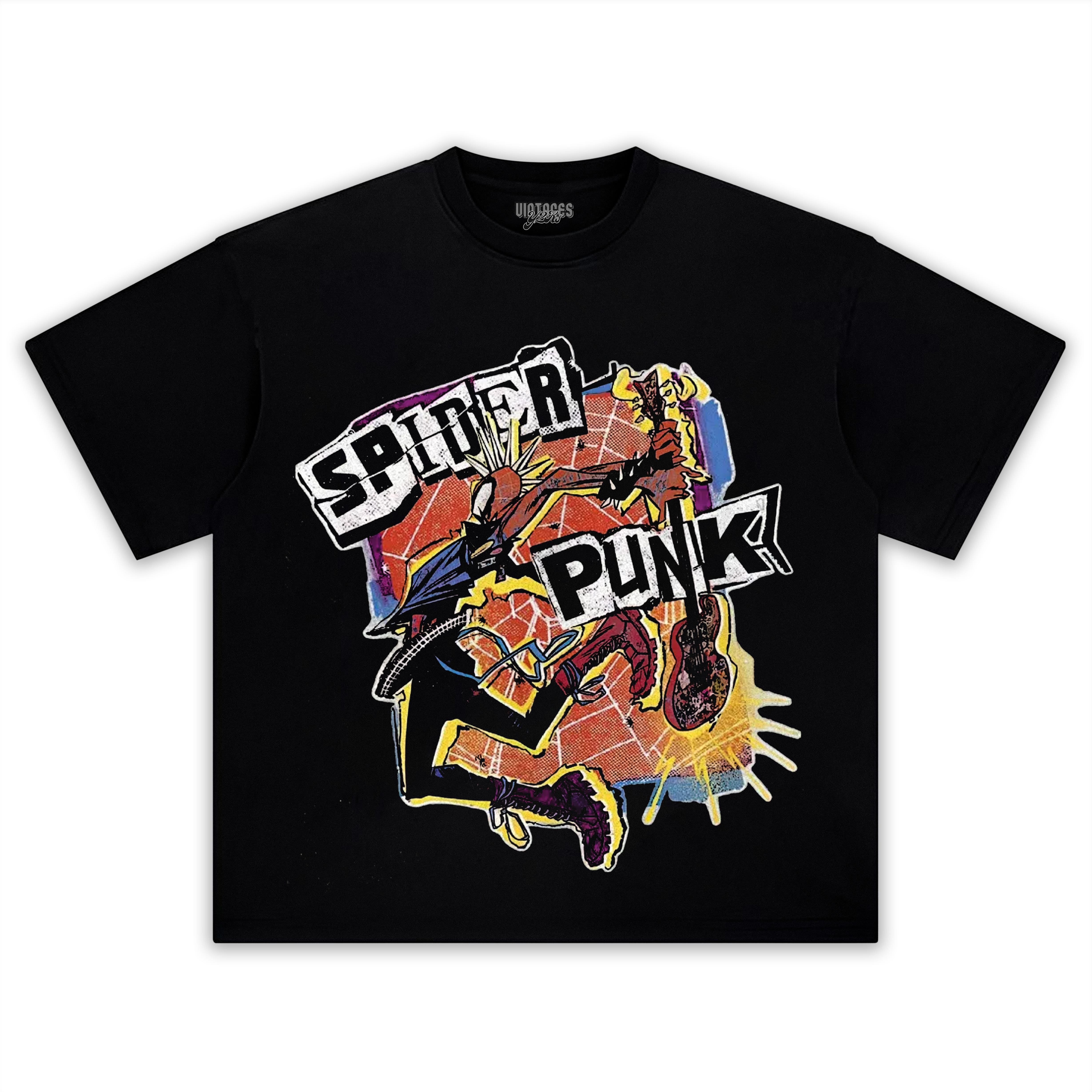 SPIDER PUNK TEE & LS & HOODIE