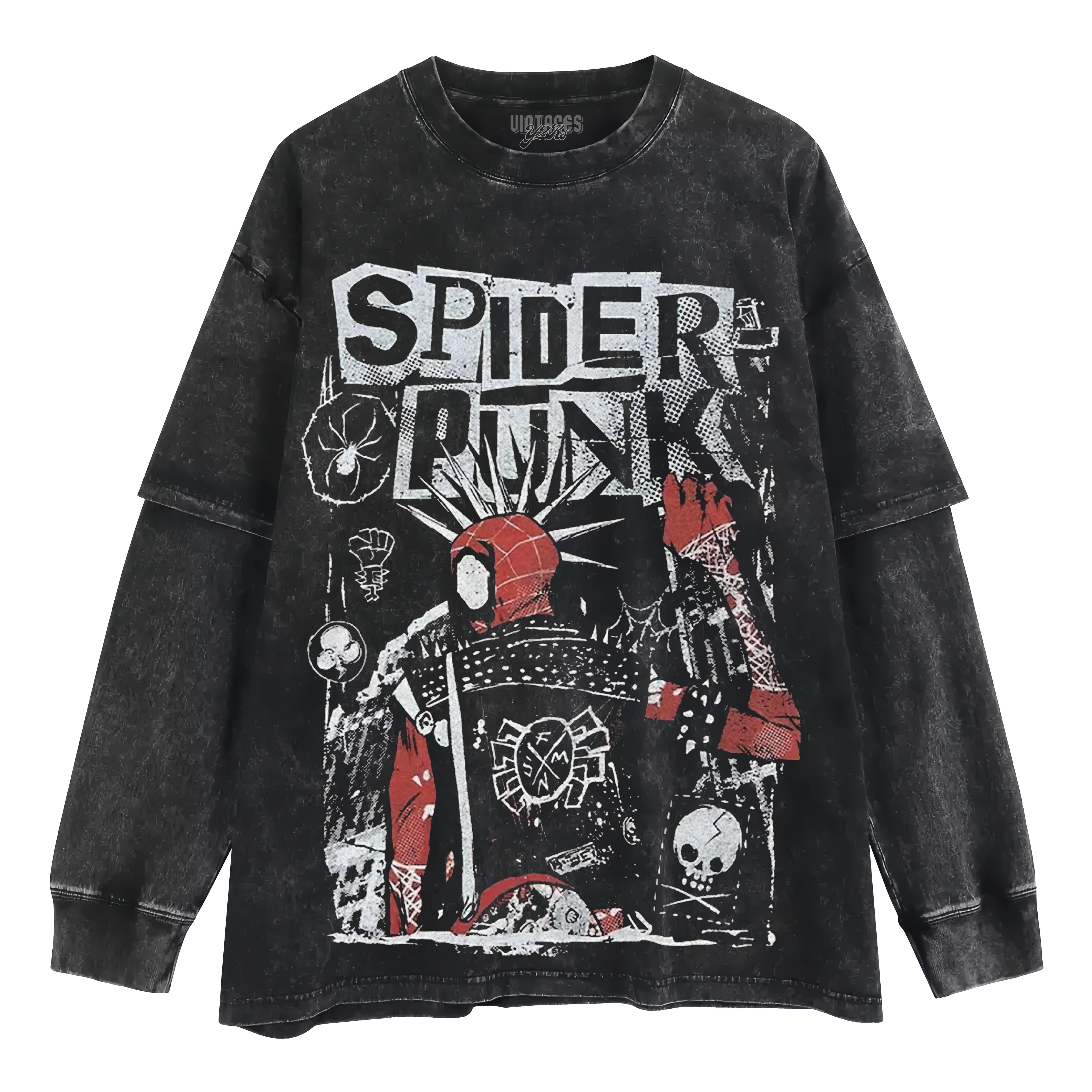SPIDER PUNK V2 LAYERED LONG SLEEVE