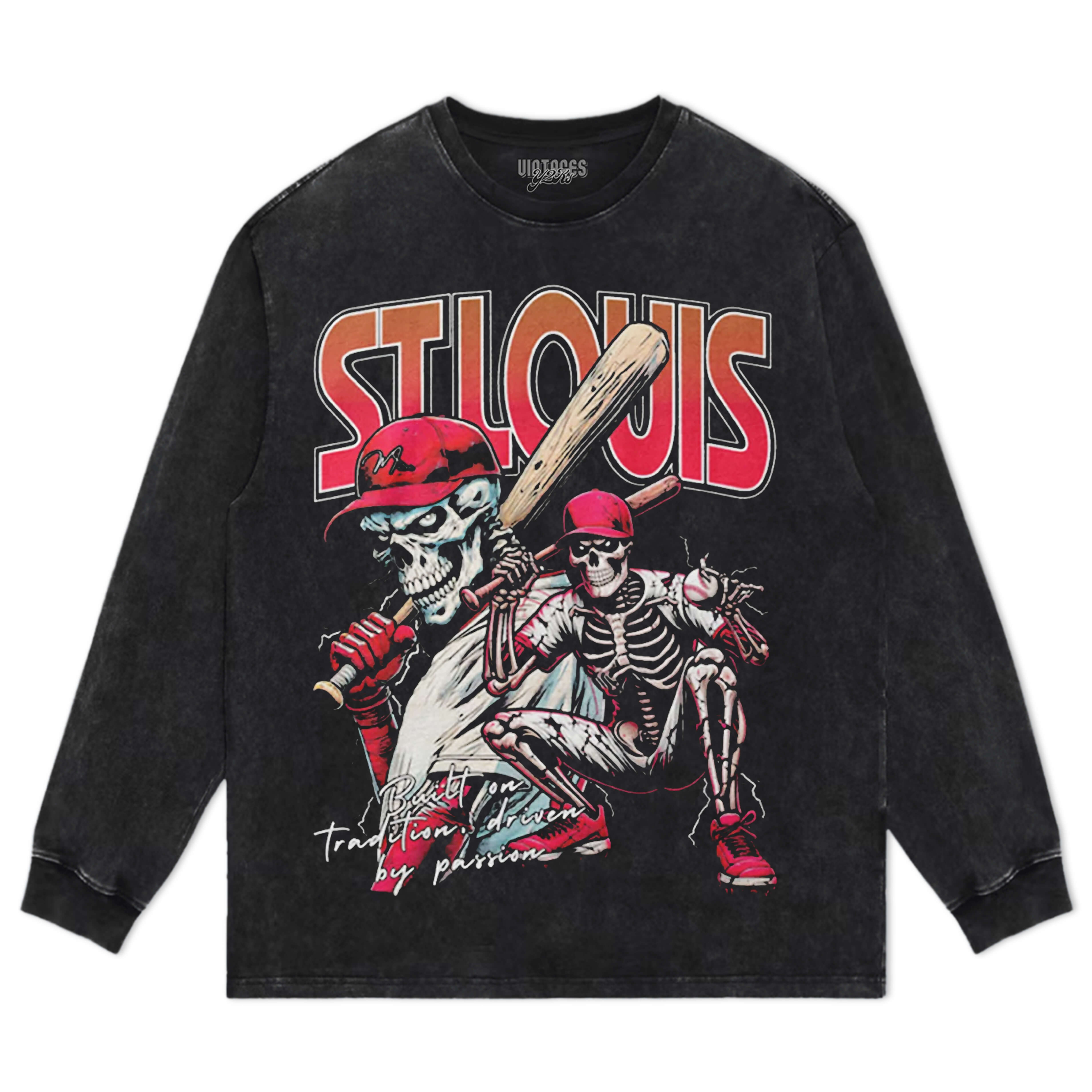 ST-LOUIS BASEBALL TEE & LS & HOODIE