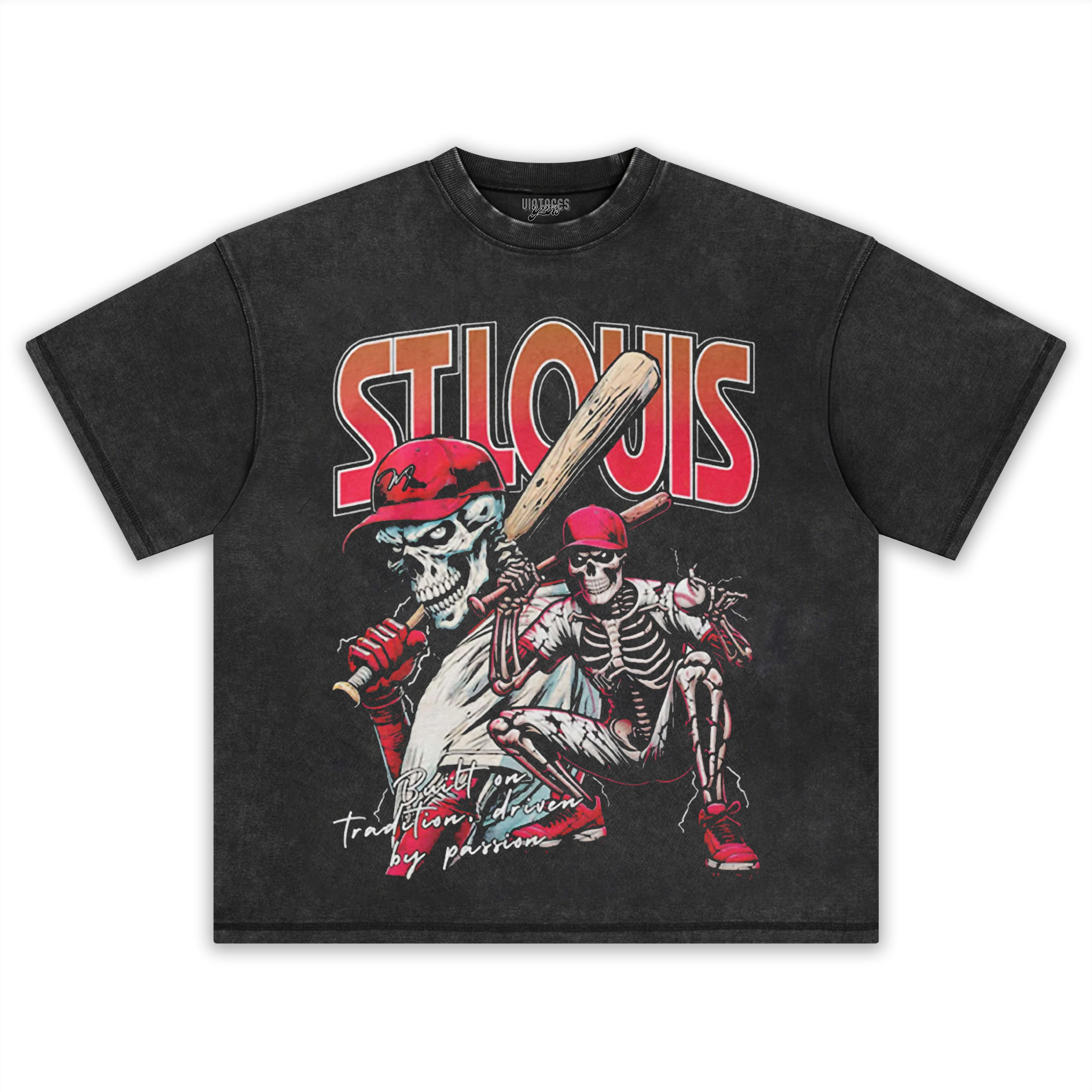 ST-LOUIS BASEBALL TEE & LS & HOODIE