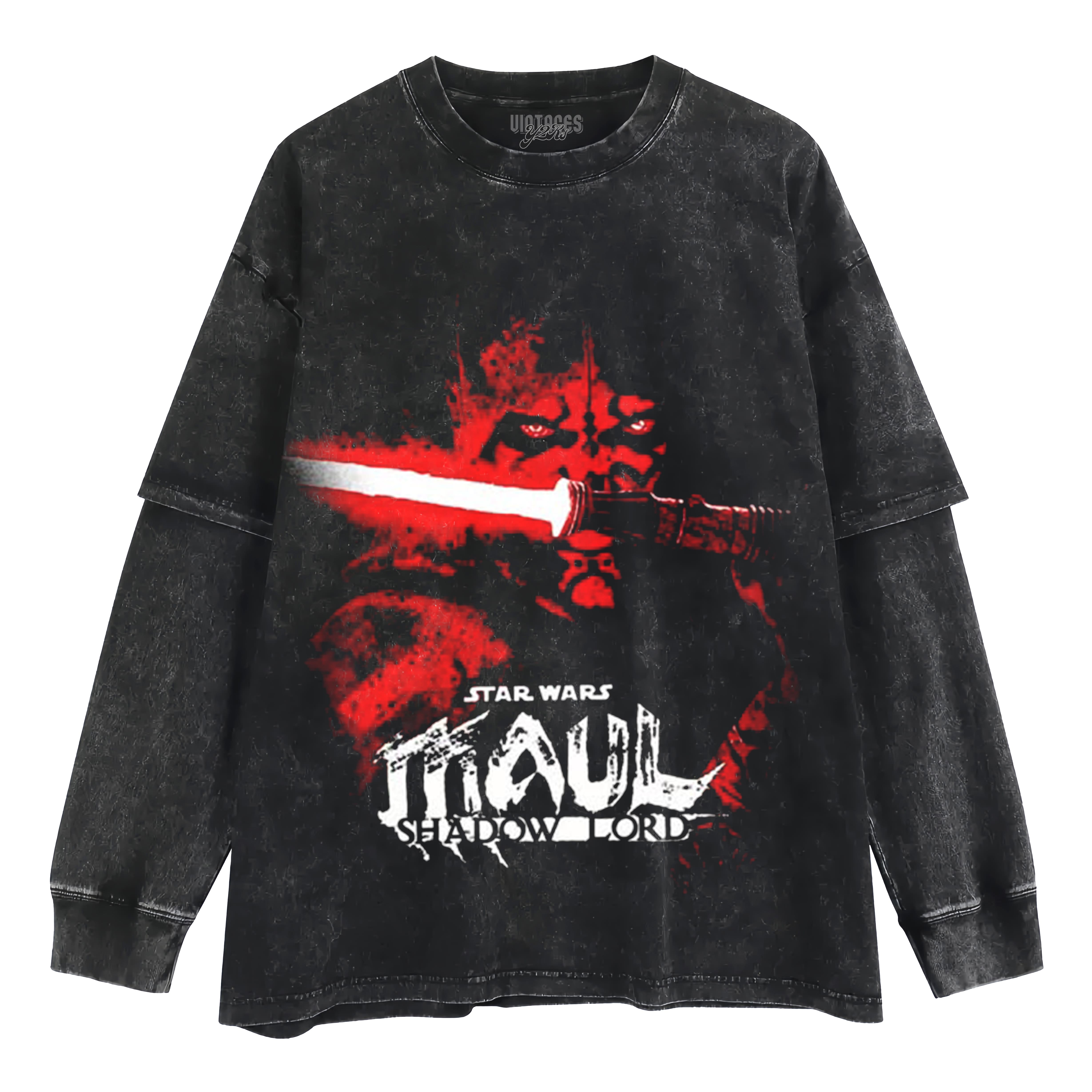 STAR WARS - DARTH MAUL V3 TANK TOP & TEE & LONG SLEEVE & LAYERED LS & HOODIE