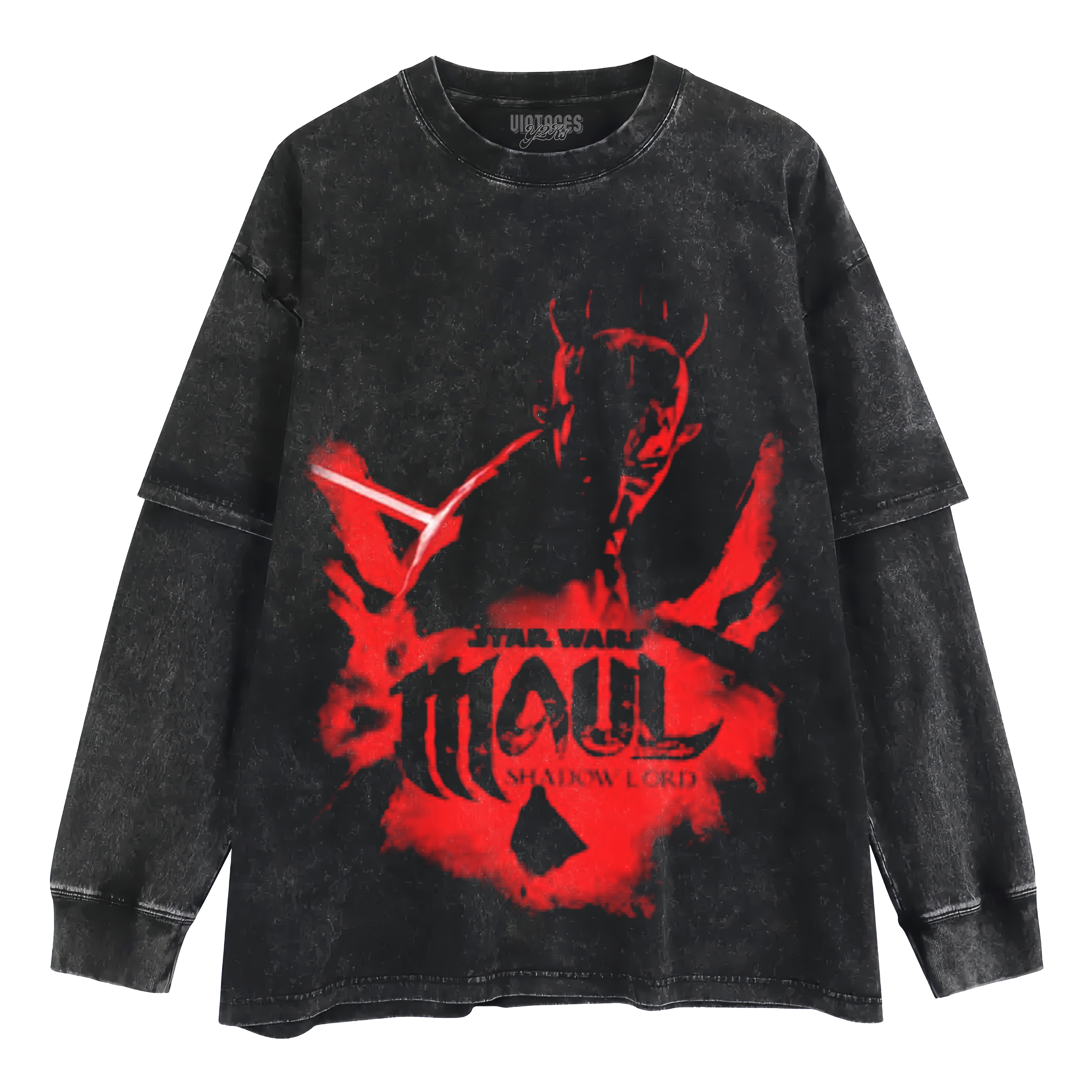 STAR WARS - DARTH MAUL V4 TANK TOP & TEE & LONG SLEEVE & LAYERED LS & HOODIE