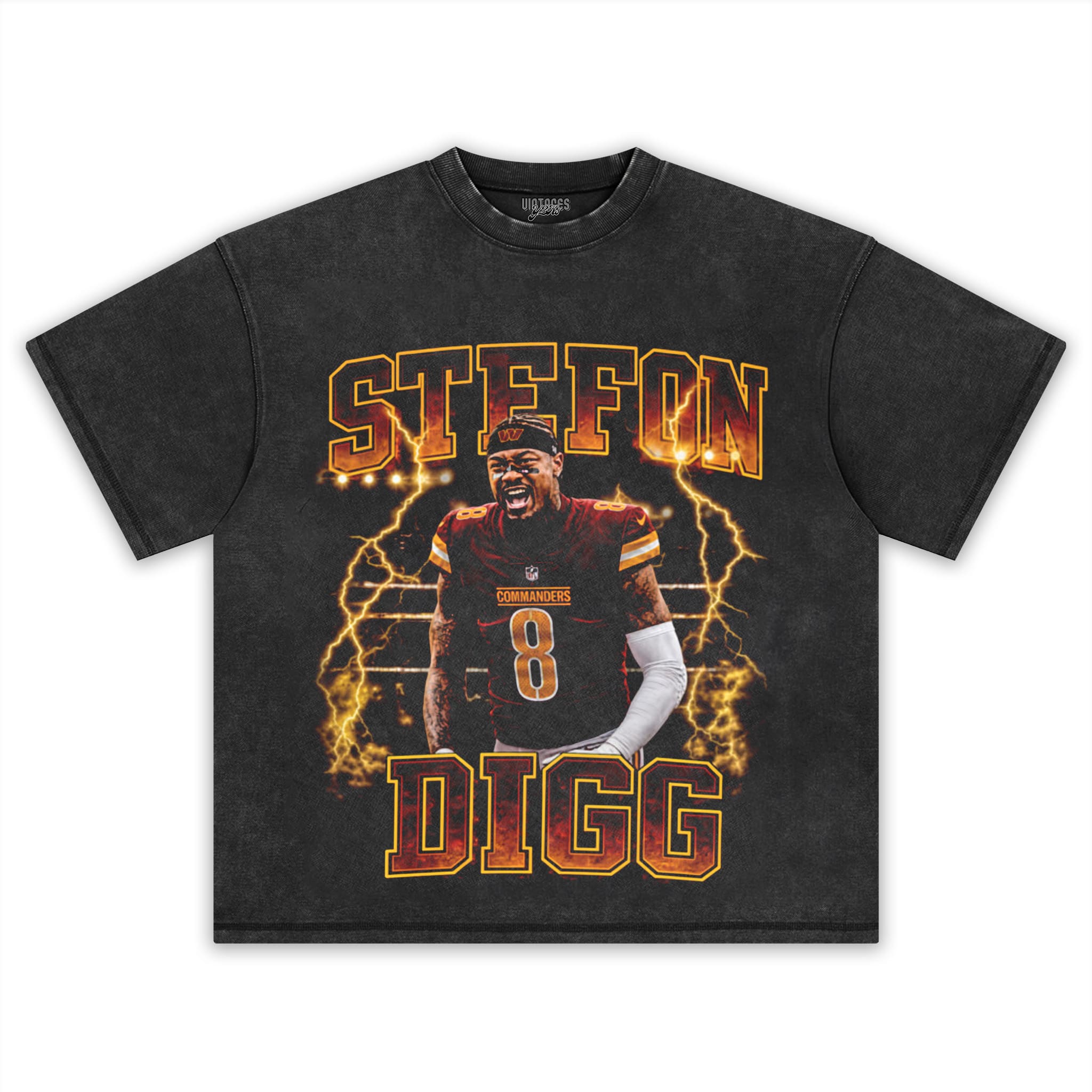 STEFON DIGGS - COMMANDERS V2 TANK TOP & TEE & LONG SLEEVE & LAYERED LS & HOODIE
